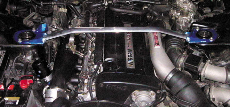 Cusco 231 540 AM - Strut Bar OS Front Skyline GT-R BNR32 w/ Brake Master Cylinder Stopper (S/O, No Cancellations)