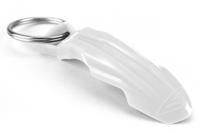 Cycra 1CYC-0001-42 - Key Ring with Fender - White