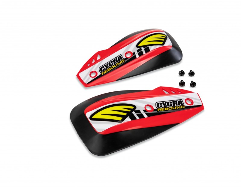 Cycra 1CYC-1027-32 - Rebound DX Handshields - Red