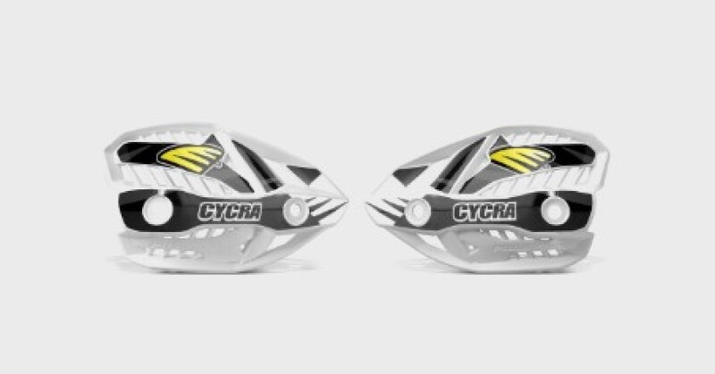 Cycra 1CYC-1028-42 - 2019 Enduro Handshield Set - White