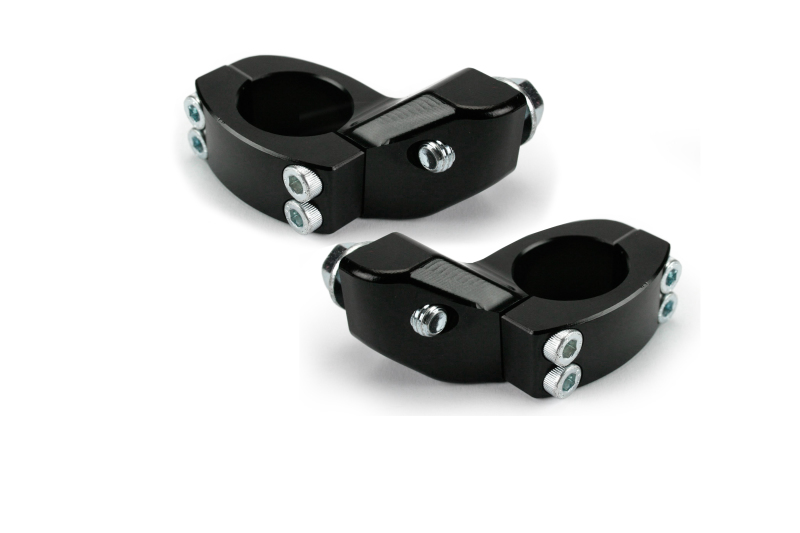 Cycra 1CYC-1360-12 - 7/8 in. Bar Diameter CRM Mounts - Black