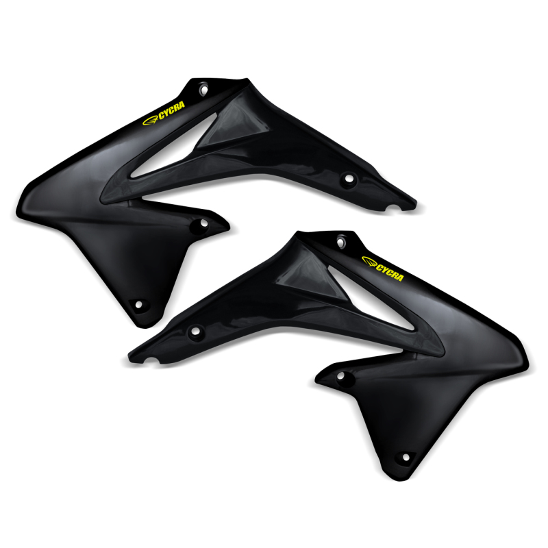 Cycra 1CYC-1870-12 - 10-18 Suzuki RMZ 250-450 Powerflow Radiator Shrouds - Black Cycra 1CYC-1870-12 - 10-18 Suzuki RMZ 250-450 Powerflow Radiator Shrouds - Black