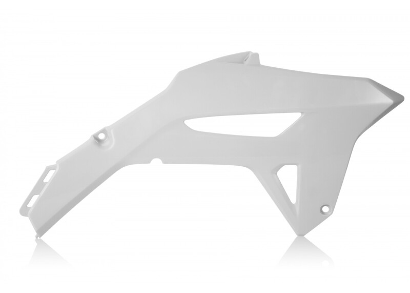 Cycra 1CYC-1890-42 - 22+ Honda CRF250R Replica Radiator Shrouds - White