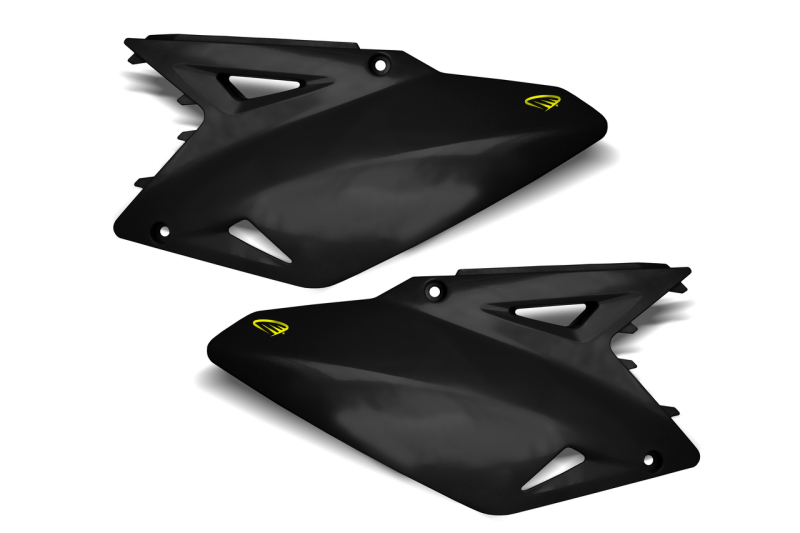 Cycra 1CYC-2668-12 - 08-17 Suzuki RMZ 250-450 Side Number Panels - Black
