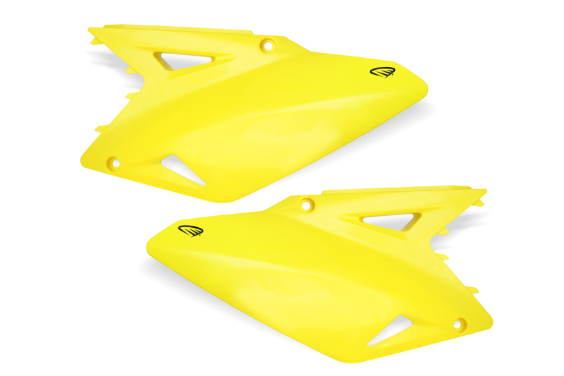 Cycra 1CYC-2668-55 - 08-17 Suzuki RMZ 250-450 Side Number Panels - Yellow