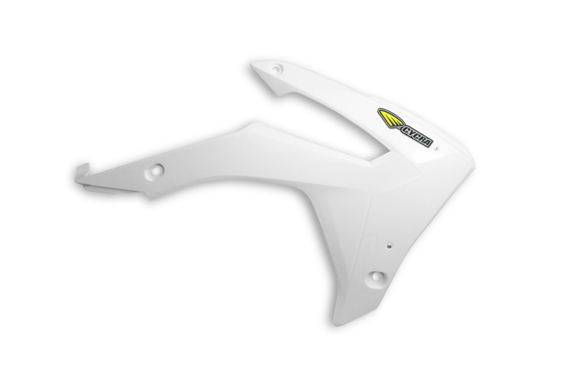 Cycra 1CYC-1887-42 - 13-17 Honda CRF250R-450R Powerflow Radiator Shrouds - White Cycra 1CYC-1887-42 - 13-17 Honda CRF250R-450R Powerflow Radiator Shrouds - White
