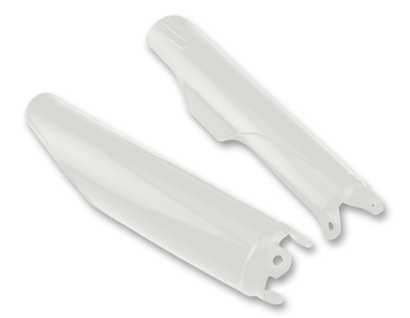 Cycra 1CYC-6900-02 - 02-18 Honda CR125R-450RX Fork Guards - Natural Cycra 1CYC-6900-02 - 02-18 Honda CR125R-450RX Fork Guards - Natural
