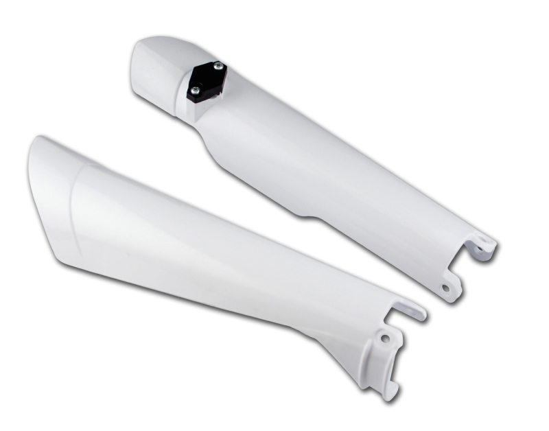 Cycra 1CYC-6902-42 - 01-15 KTM 125-625 SX/XC/SX-F/XC-F/XC-W/XCF-W/EXC-F/MXC-G/XC-G/SXC Performance Fork Guard Wht Cycra 1CYC-6902-42 - 01-15 KTM 125-625 SX/XC/SX-F/XC-F/XC-W/XCF-W/EXC-F/MXC-G/XC-G/SXC Performance Fork Guard Wht