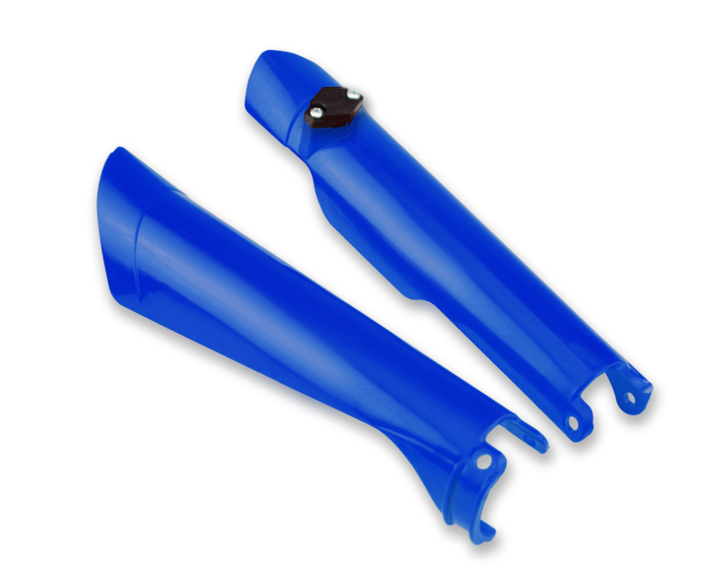 Cycra 1CYC-6902-88 - 01-14 KTM 125-500 Fork Guards - Blue Cycra 1CYC-6902-88 - 01-14 KTM 125-500 Fork Guards - Blue