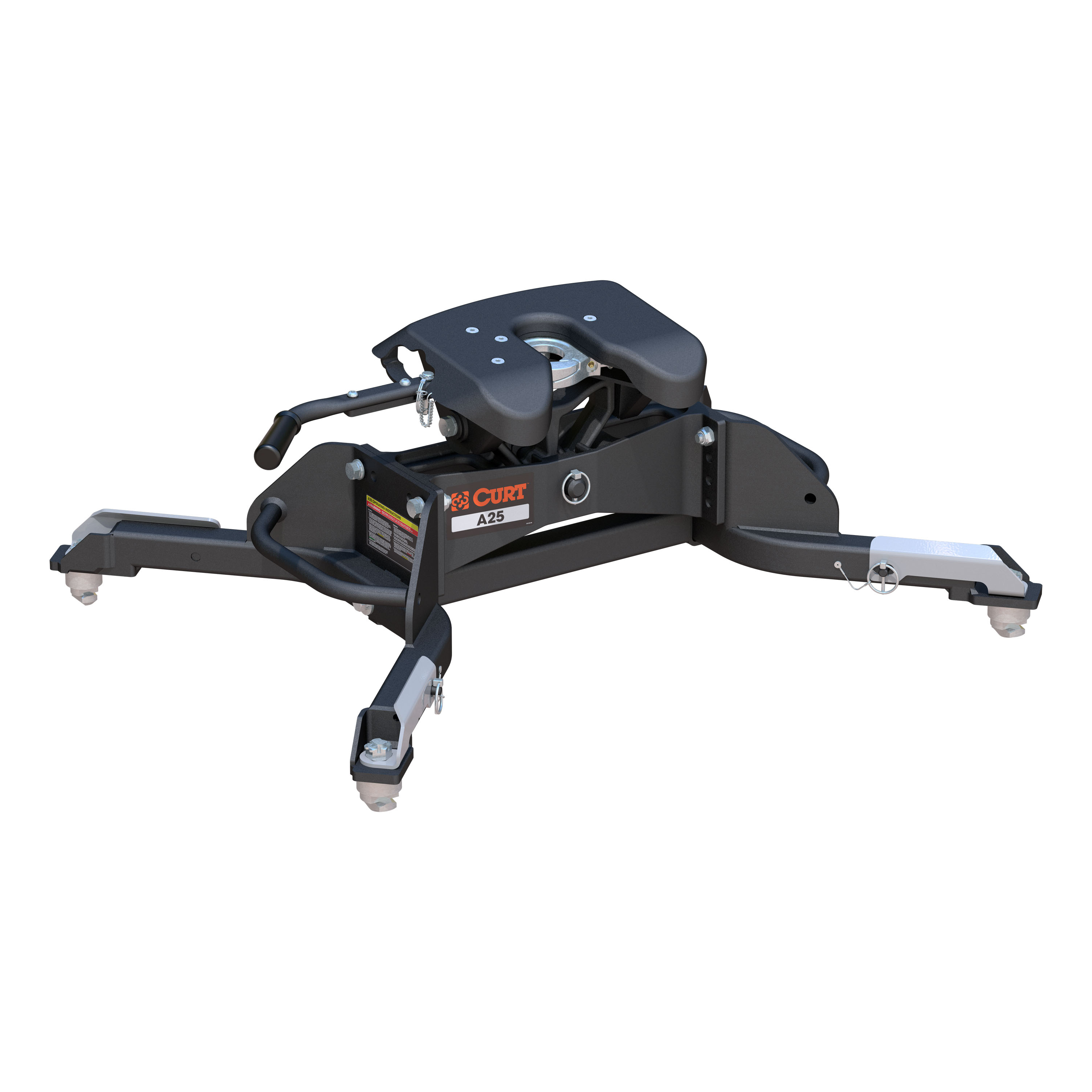 CURT 16046 - A25 5th Wheel Hitch, Select Ram 2500, 3500, 8' Bed Puck System