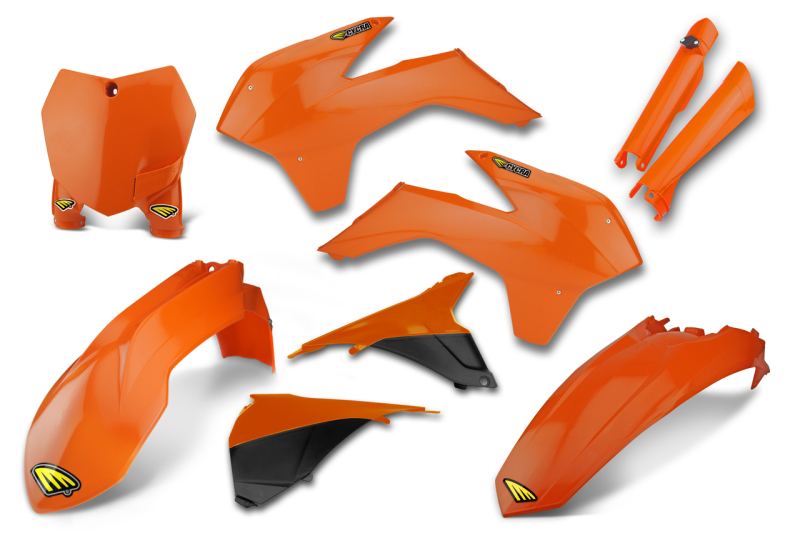 Cycra 1CYC-9310-22 - 13-15 KTM 125 SX Powerflow Body Kit - Orange Cycra 1CYC-9310-22 - 13-15 KTM 125 SX Powerflow Body Kit - Orange