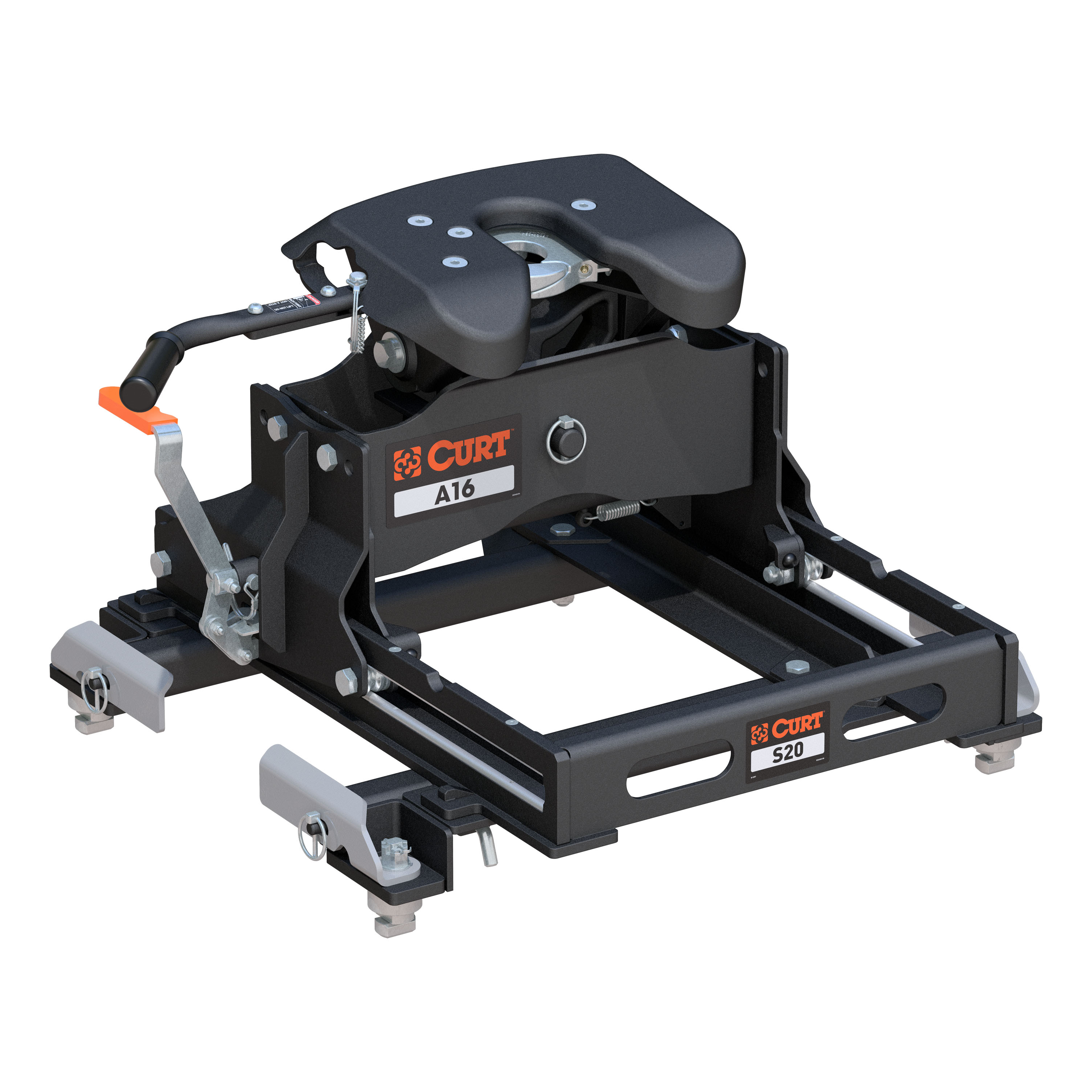 CURT 16054 - A16 Sliding 5th Wheel Hitch, 16K, Select Silverado, Sierra, 6.5' Bed Puck System CURT 16054 - A16 Sliding 5th Wheel Hitch, 16K, Select Silverado, Sierra, 6.5' Bed Puck System