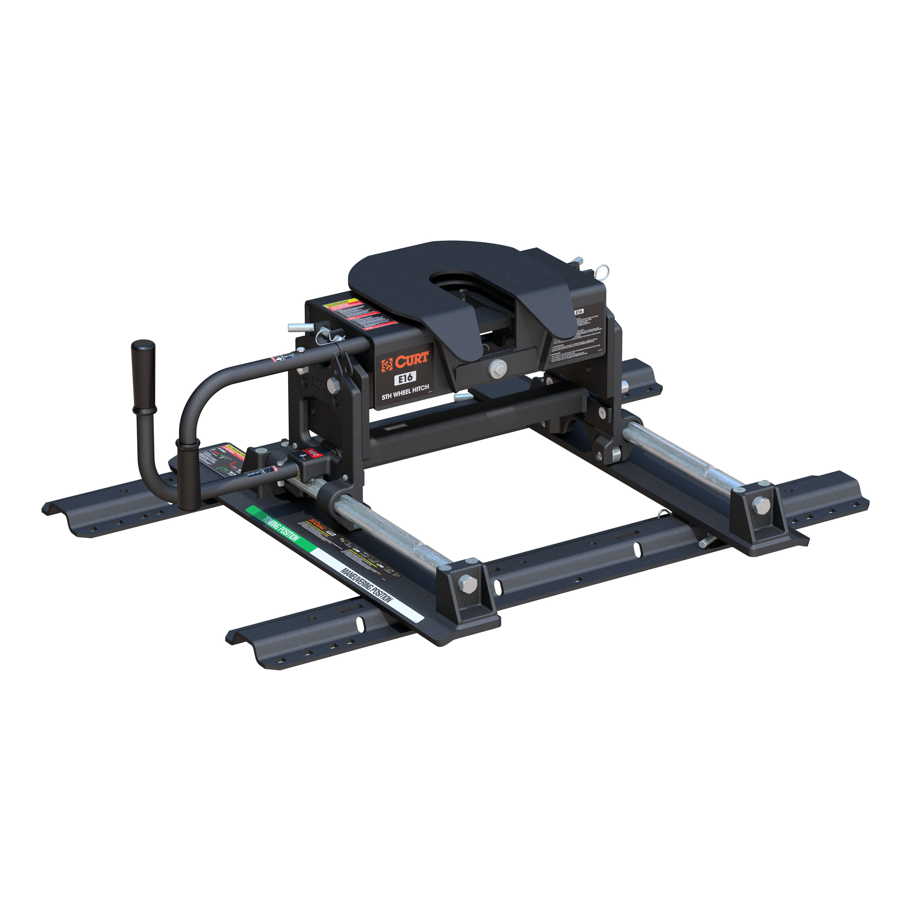 CURT 16616 - E16 Sliding 5th Wheel Hitch with Rails, 16,000 lbs CURT 16616 - E16 Sliding 5th Wheel Hitch with Rails, 16,000 lbs