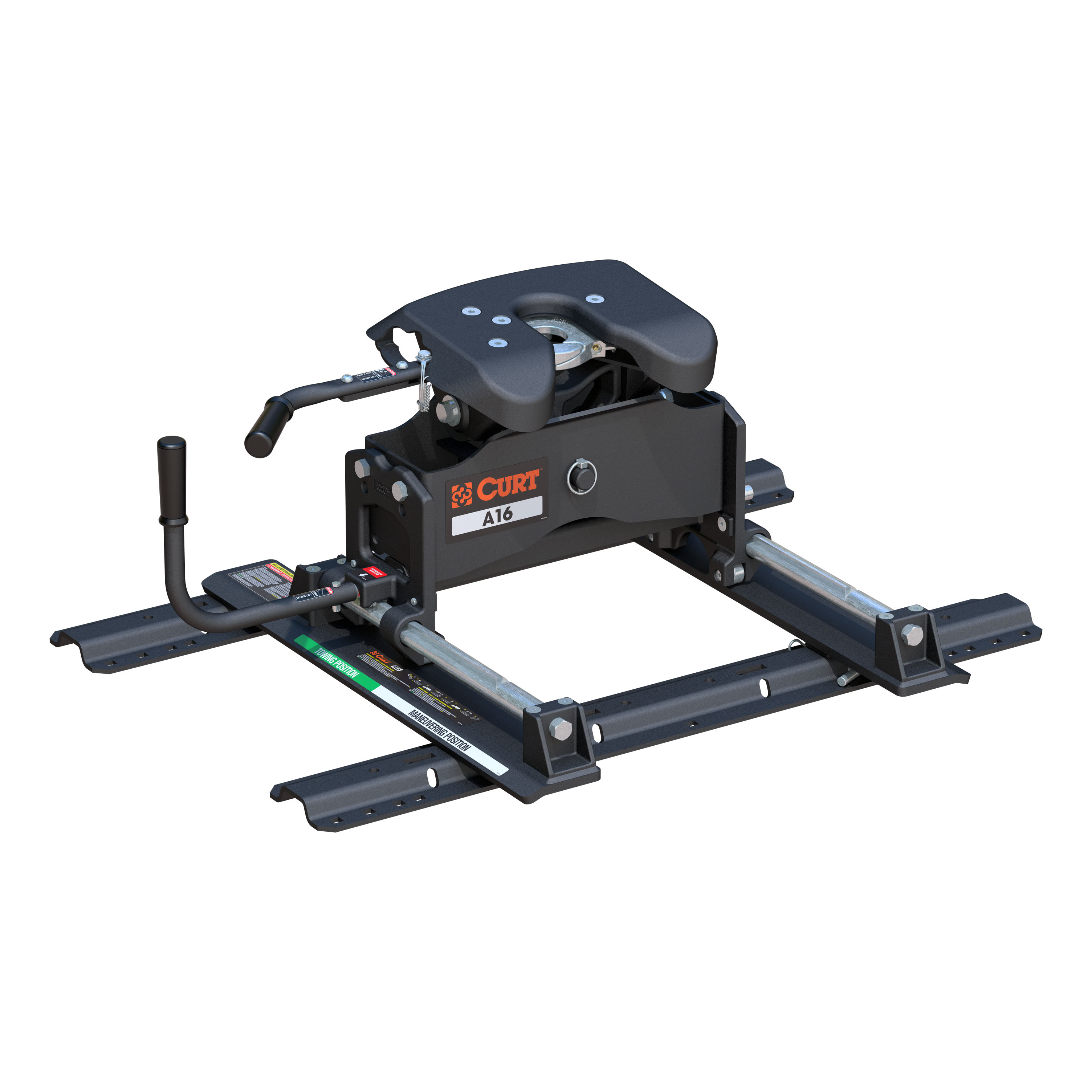 CURT 16621 - A16 Sliding 5th Wheel Hitch with Rails, 16,000 lbs CURT 16621 - A16 Sliding 5th Wheel Hitch with Rails, 16,000 lbs