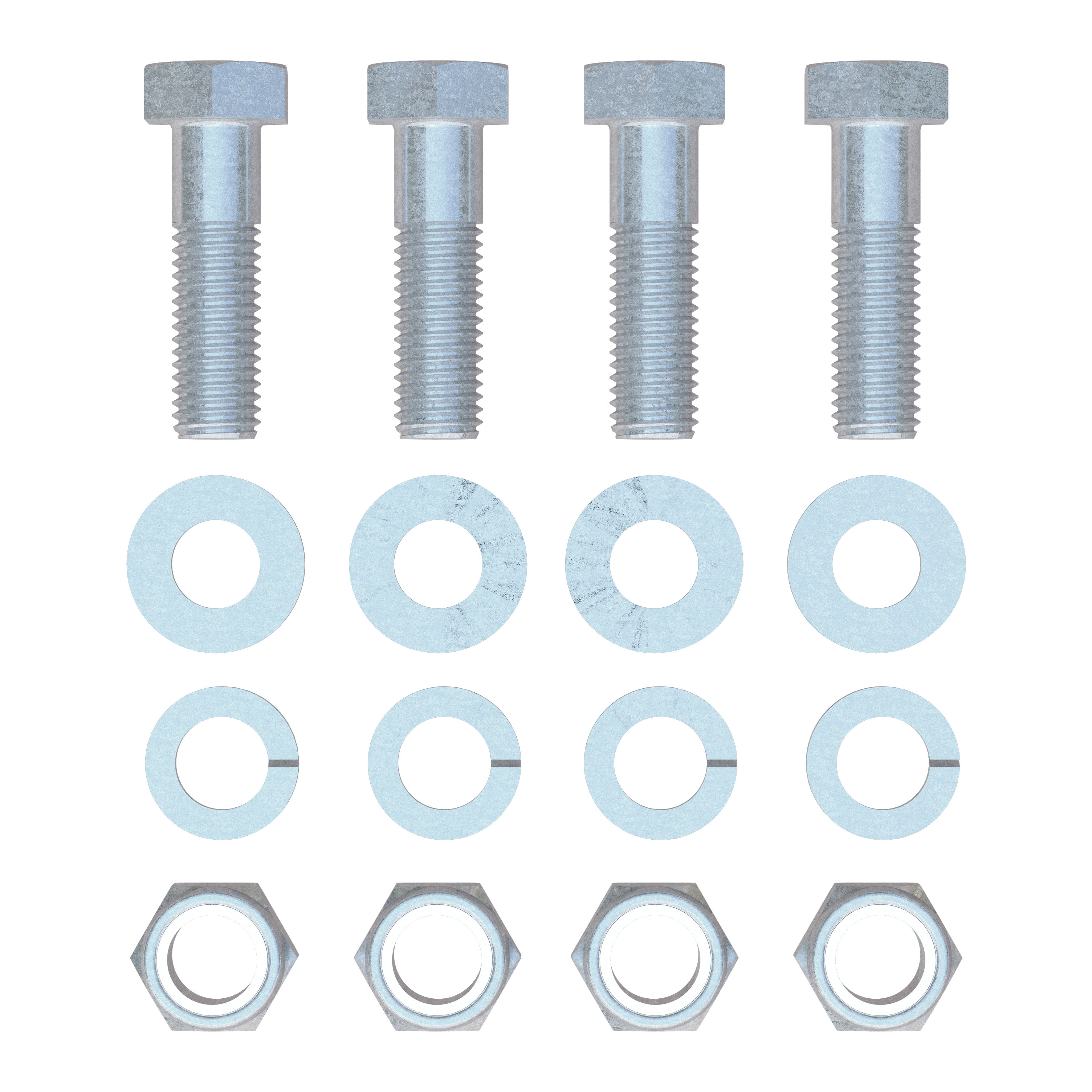 CURT 19218 - Replacement R-Series 5th Wheel Roller Head Mounting Hardware
