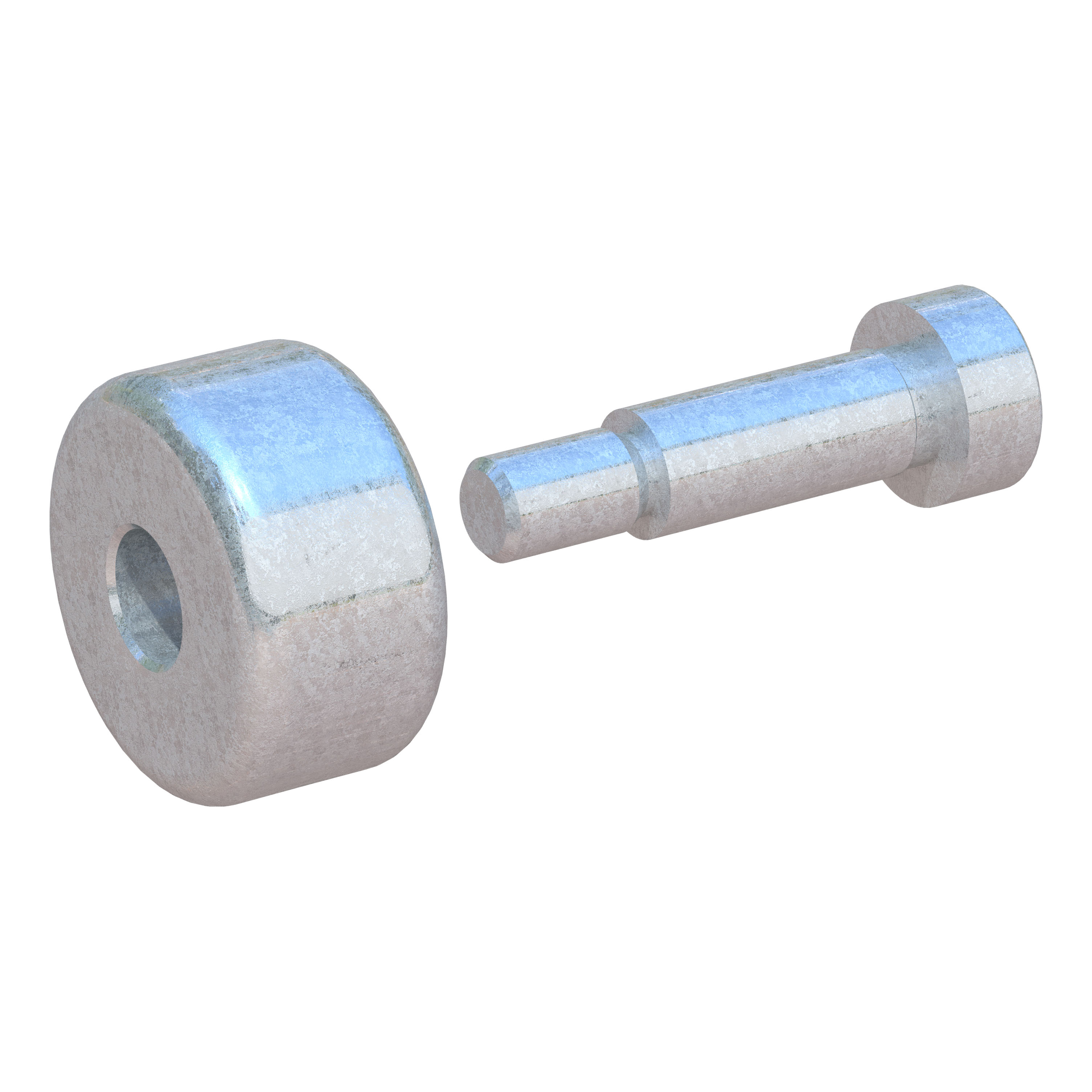 CURT 19217 - Replacement R-Series 5th Wheel Roller Wheel Kit