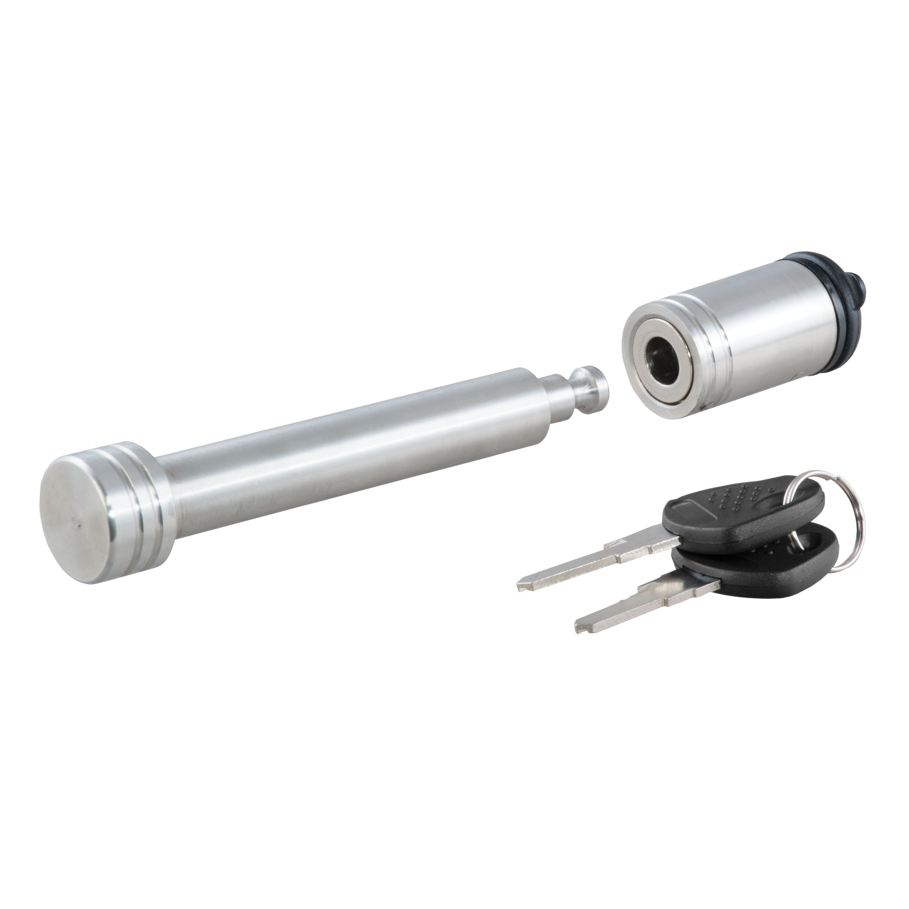 CURT 23519 - 5/8" Hitch Lock (2" or 2-1/2" Receiver, Barbell, Stainless)