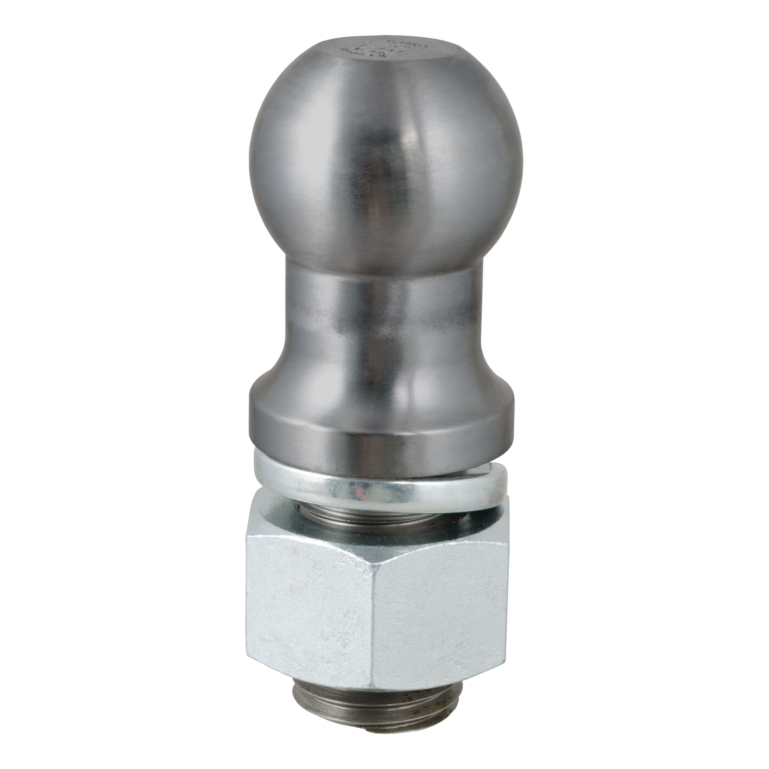 CURT 40089 - 3" Trailer Ball (2" x 3-1/4" Shank, 30,000 lbs., Raw Steel)