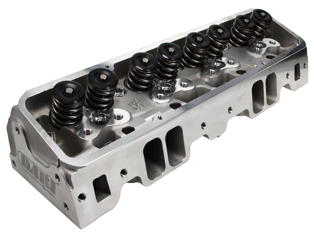 Dart 126122 - SHP Chevrolet Small Block Head - 180.00 CC Port, 64.00 CC Chamber Dart 126122 - SHP Chevrolet Small Block Head - 180.00 CC Port, 64.00 CC Chamber