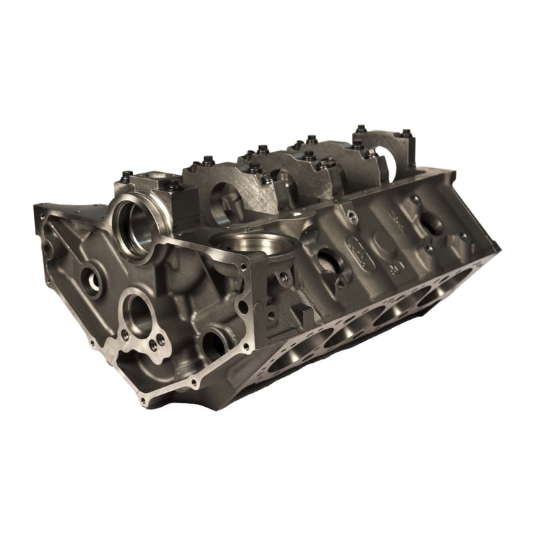Dart 31191211 - Little M2 Chevy Small Block Iron Block - 4.125 in. Bore, 9.025 in. Deck