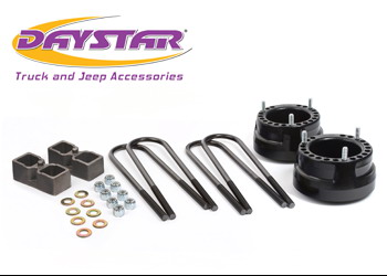 Daystar KC09131BK - 94-10 Dodge RAM 2500 2 Inch Lift Dana 70 Rear Axle W/ Top Mount Overload Springs