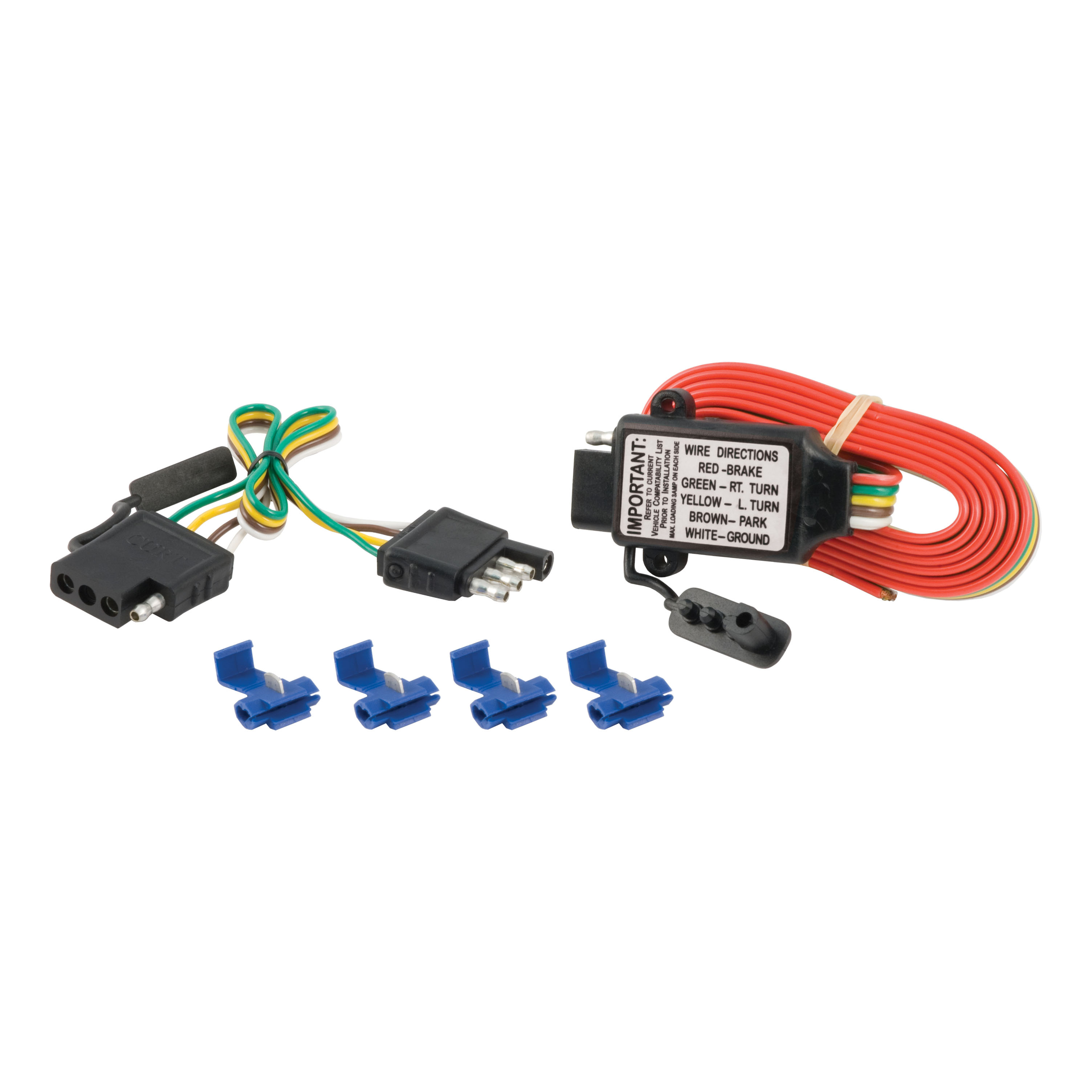 CURT 55179 - Non-Powered 3-to-2-Wire Taillight Converter