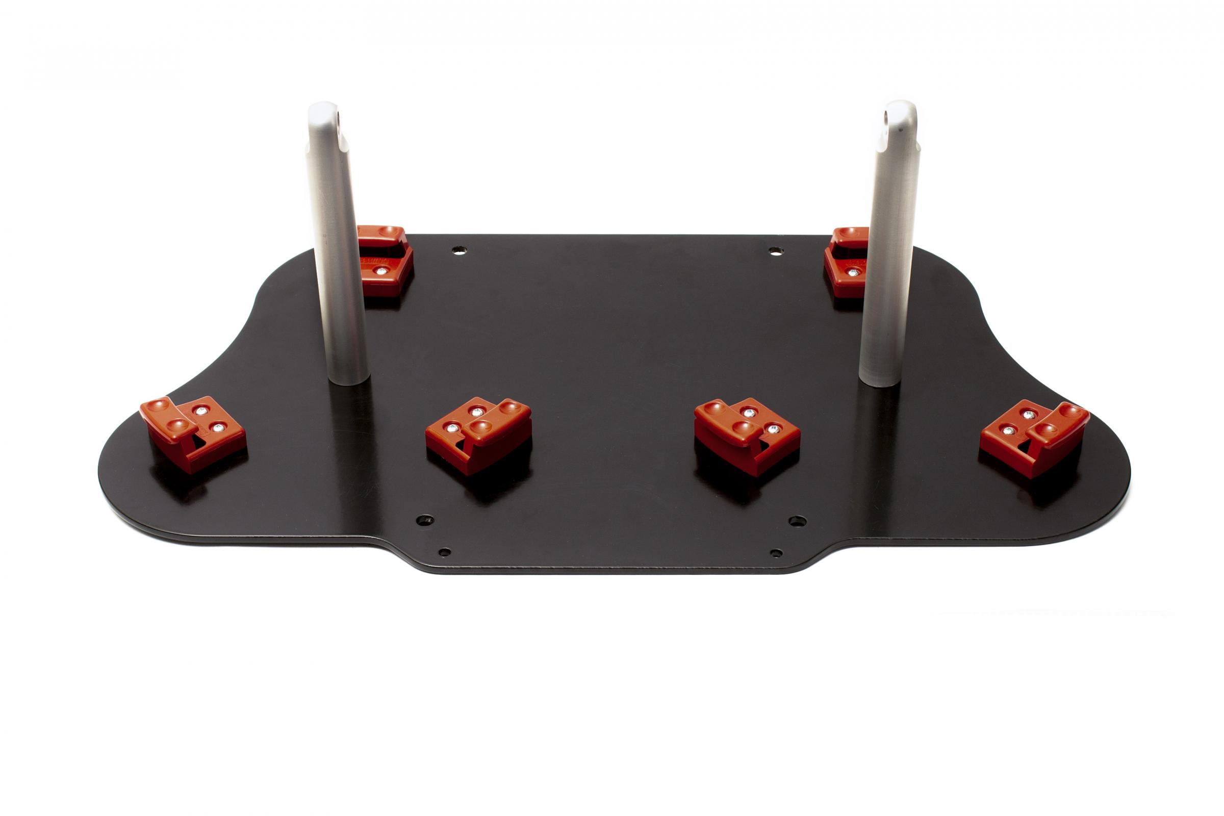 Daystar KJ50025BK - Jeep TJ Dual Cam Can Tailgate Mounting System for 97-06 Wrangler TJ