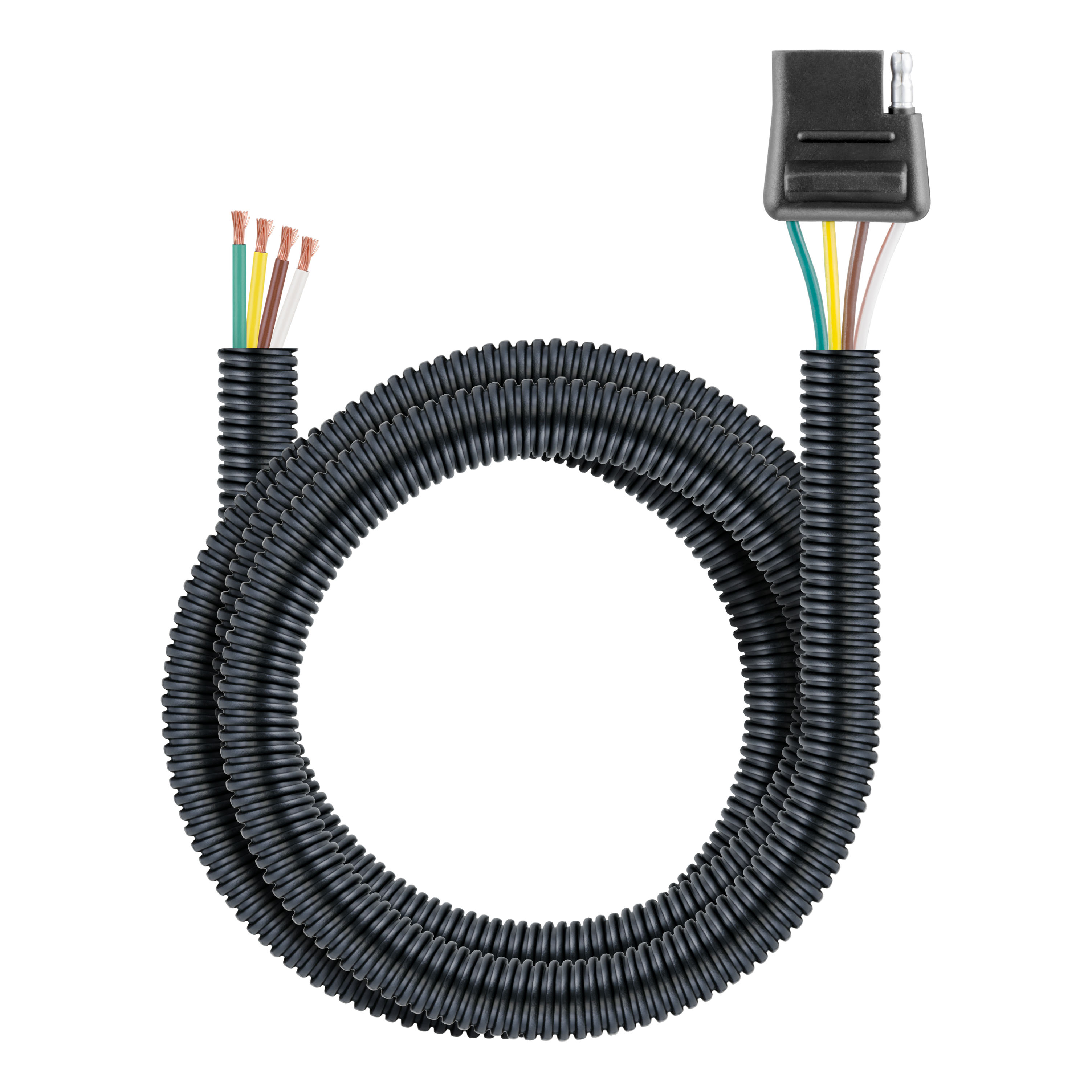 CURT 55411 - Custom Wiring, 4-Way Flat, Select Astro, Blazer, Bravada, Jimmy, Safari CURT 55411 - Custom Wiring, 4-Way Flat, Select Astro, Blazer, Bravada, Jimmy, Safari