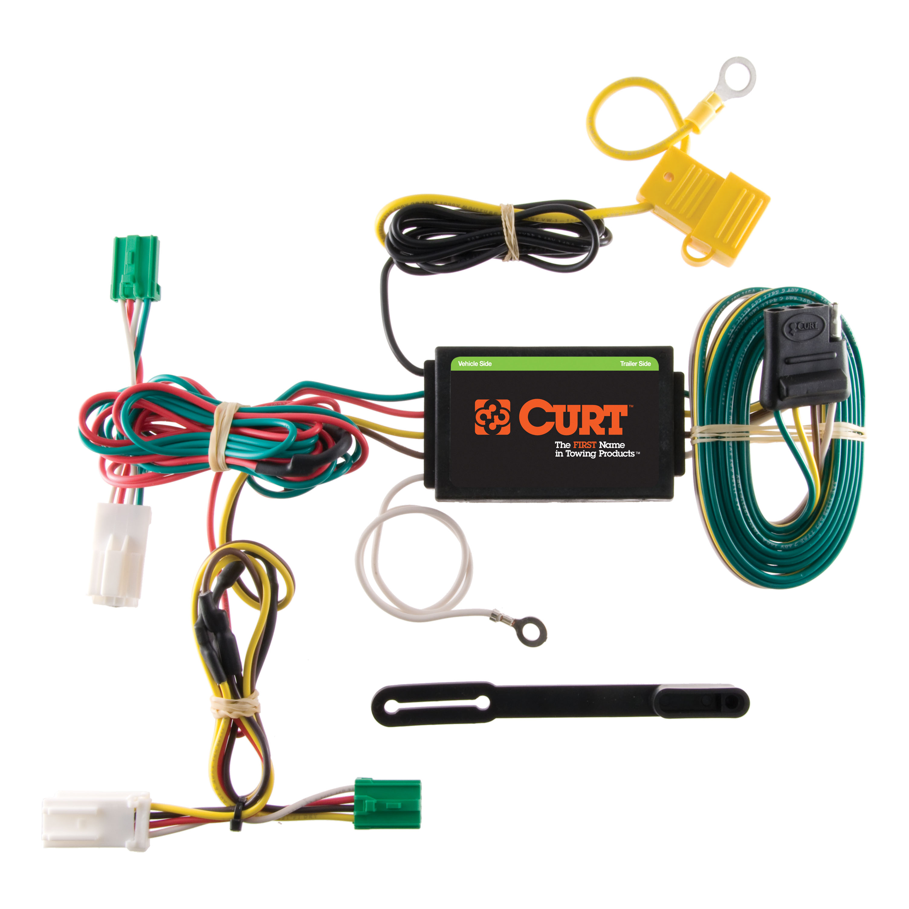 CURT 56135 - Custom Wiring Harness, 4-Way Flat Output, Select Dodge Charger CURT 56135 - Custom Wiring Harness, 4-Way Flat Output, Select Dodge Charger