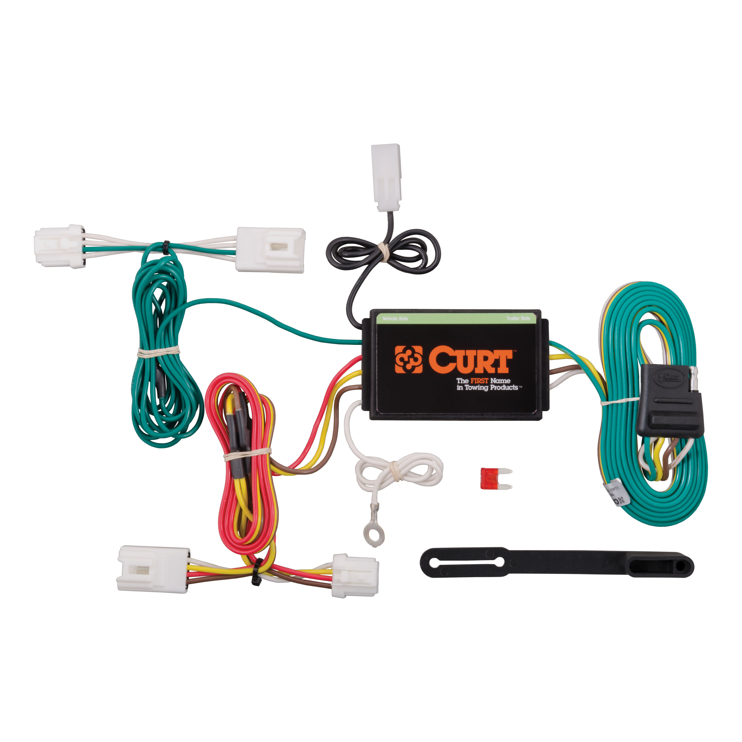 CURT 55571 - Custom Wiring Harness, 4-Way Flat Output, Select Nissan Murano