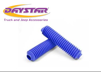 Daystar KU20002RB - Shock Boots and Zip Ties Bagged Blue Pair
