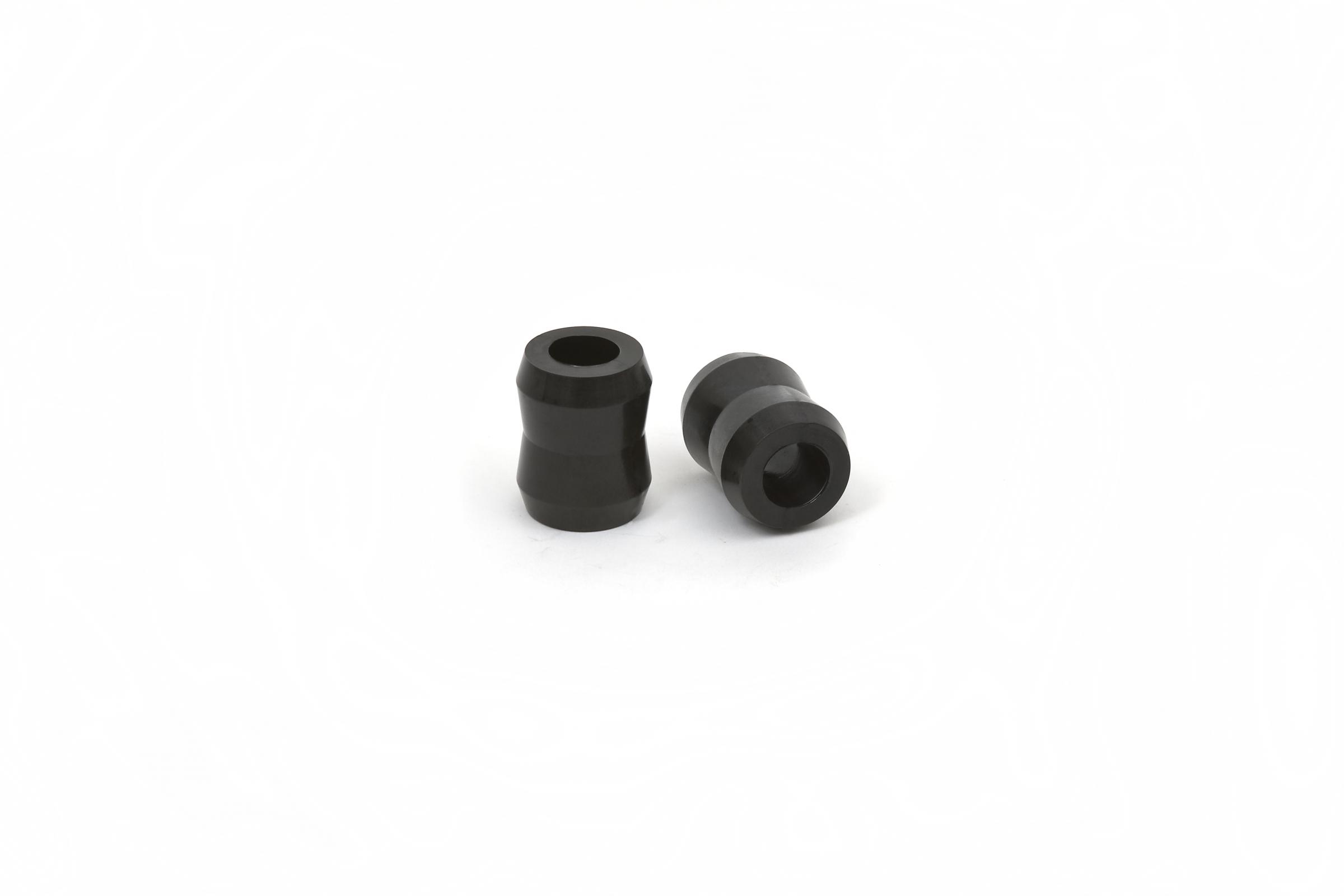 Daystar KU08006BK - 5/8 Inch Std Hourglass Shock Eye Pair