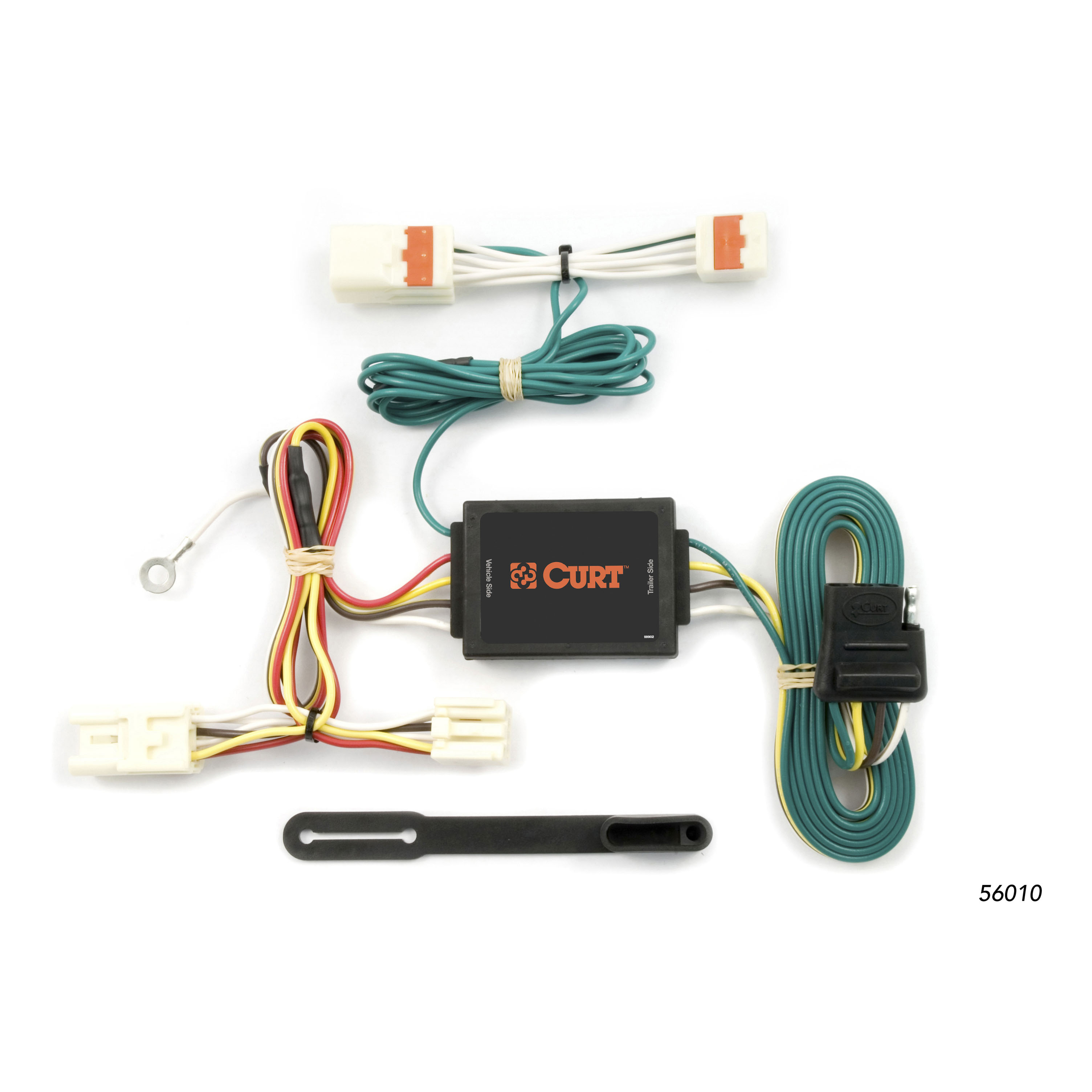 CURT 56010 - Custom Wiring Harness, 4-Way Flat Output, Select Mazda MPV Van CURT 56010 - Custom Wiring Harness, 4-Way Flat Output, Select Mazda MPV Van