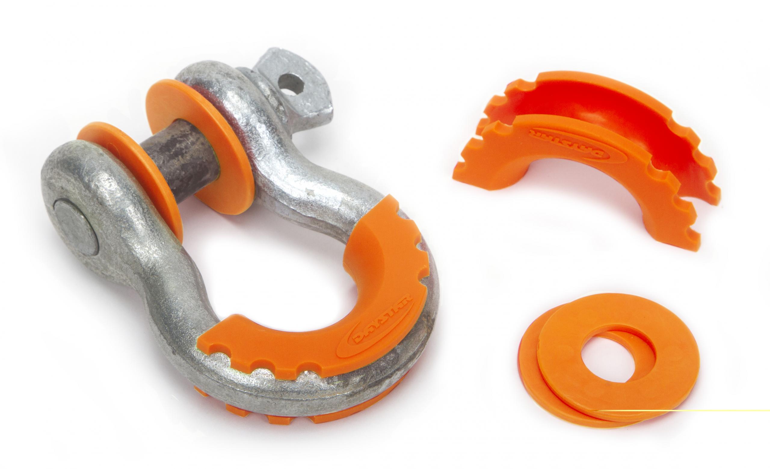 Daystar KU70057FA - D-Ring Isolator and Washers Fl. Orange Daystar KU70057FA - D-Ring Isolator and Washers Fl. Orange