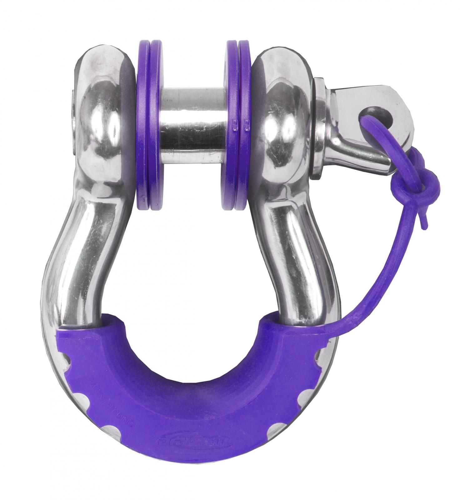 Daystar KU70059PR - D Ring Isolator Washer Locker Kit 2 Locking Washers and 8 Non-Locking Washers Purple