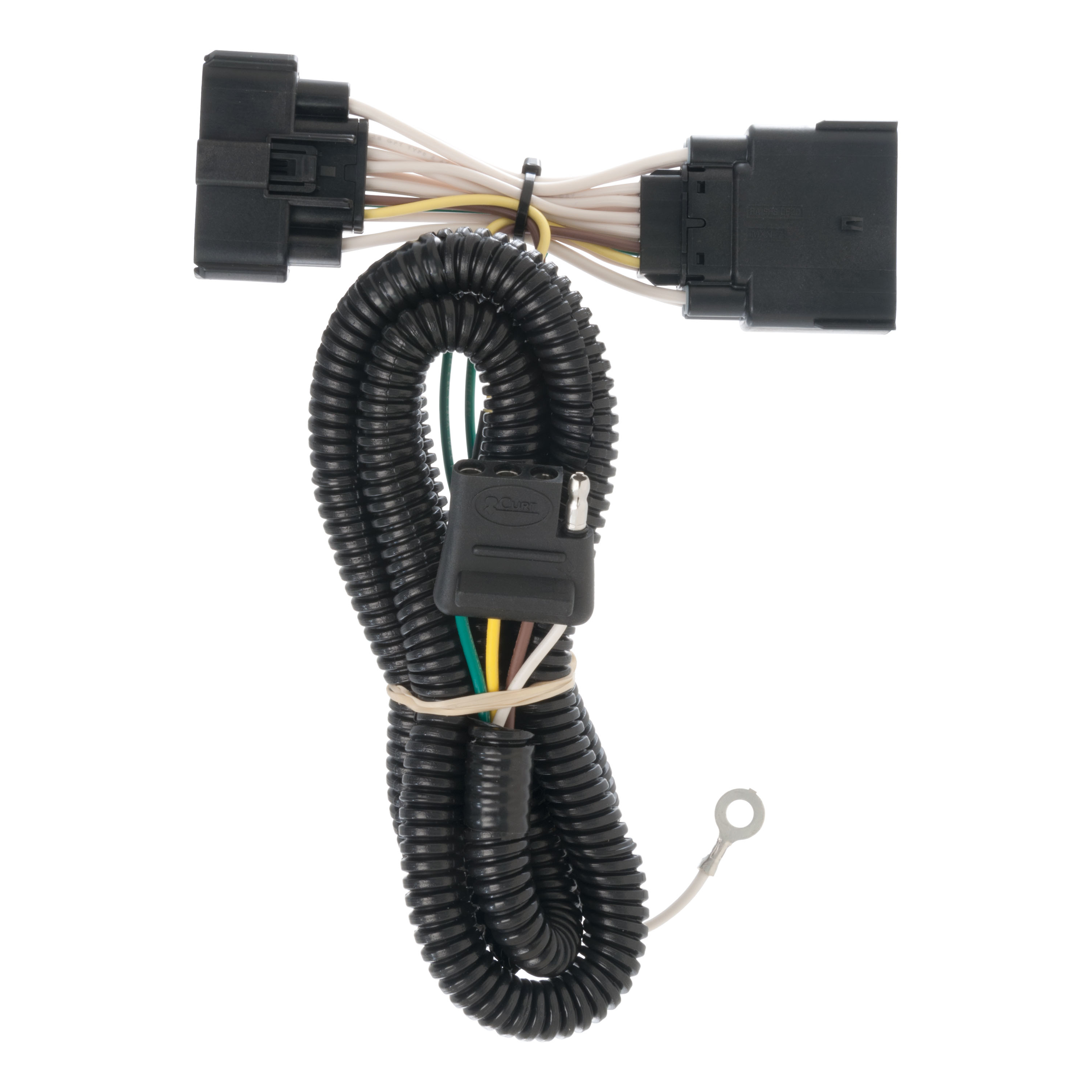 CURT 56172 - Custom Wiring Harness, 4-Way Flat Output, Select Ford Explorer CURT 56172 - Custom Wiring Harness, 4-Way Flat Output, Select Ford Explorer