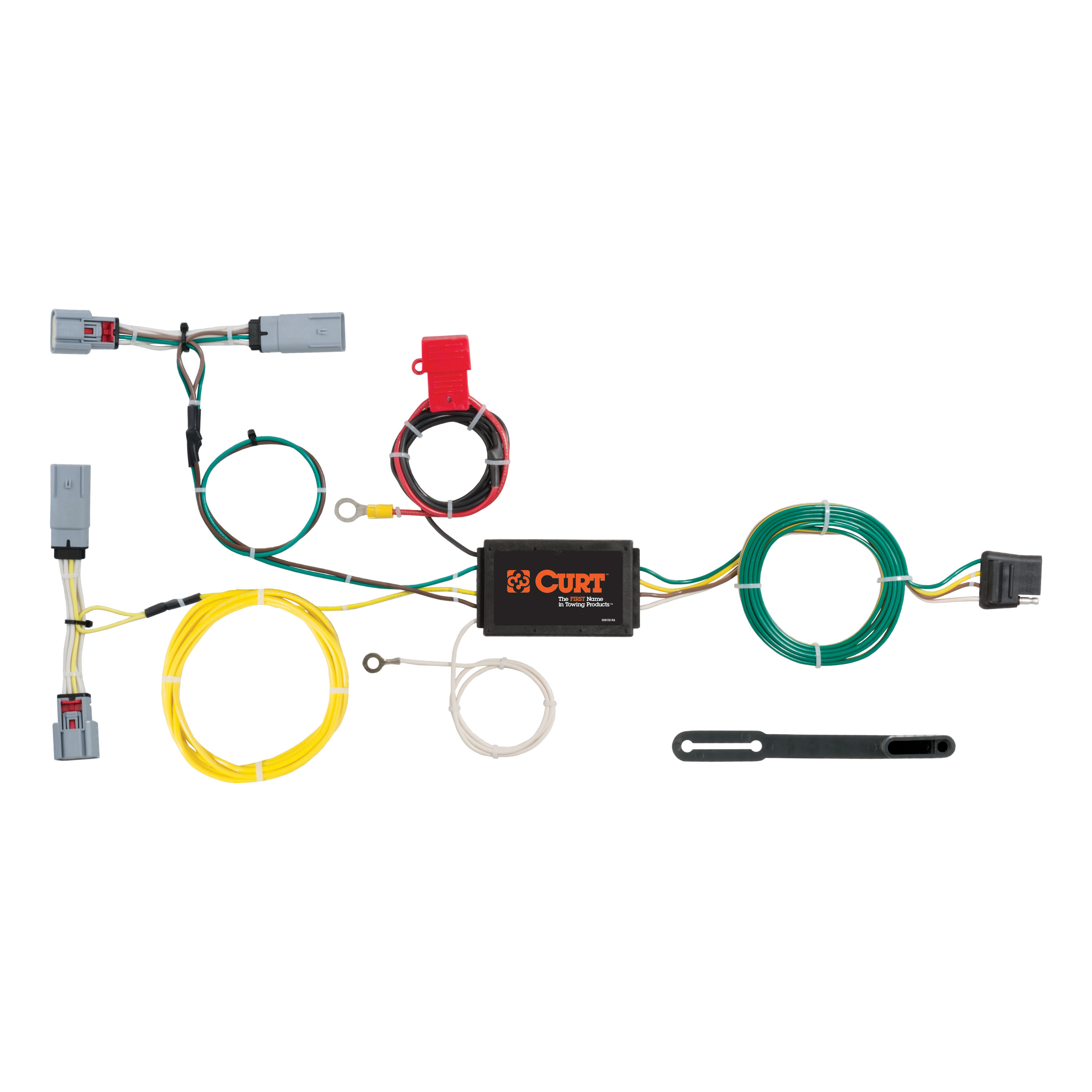 CURT 56235 - Custom Wiring Harness, 4-Way Flat Output, Select Chrysler 300 CURT 56235 - Custom Wiring Harness, 4-Way Flat Output, Select Chrysler 300