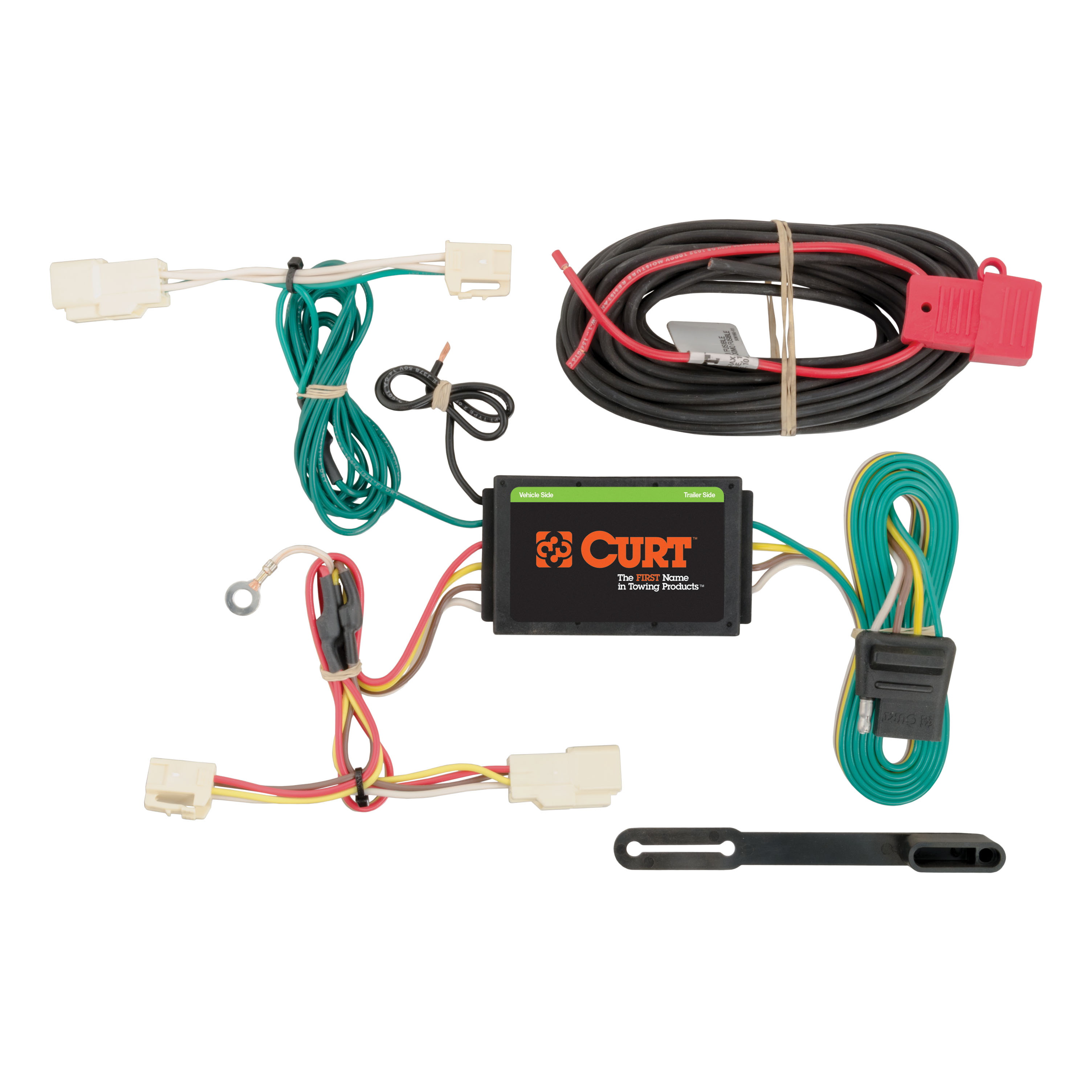 CURT 56246 - Custom Wiring Harness, 4-Way Flat Output, Select Subaru Legacy