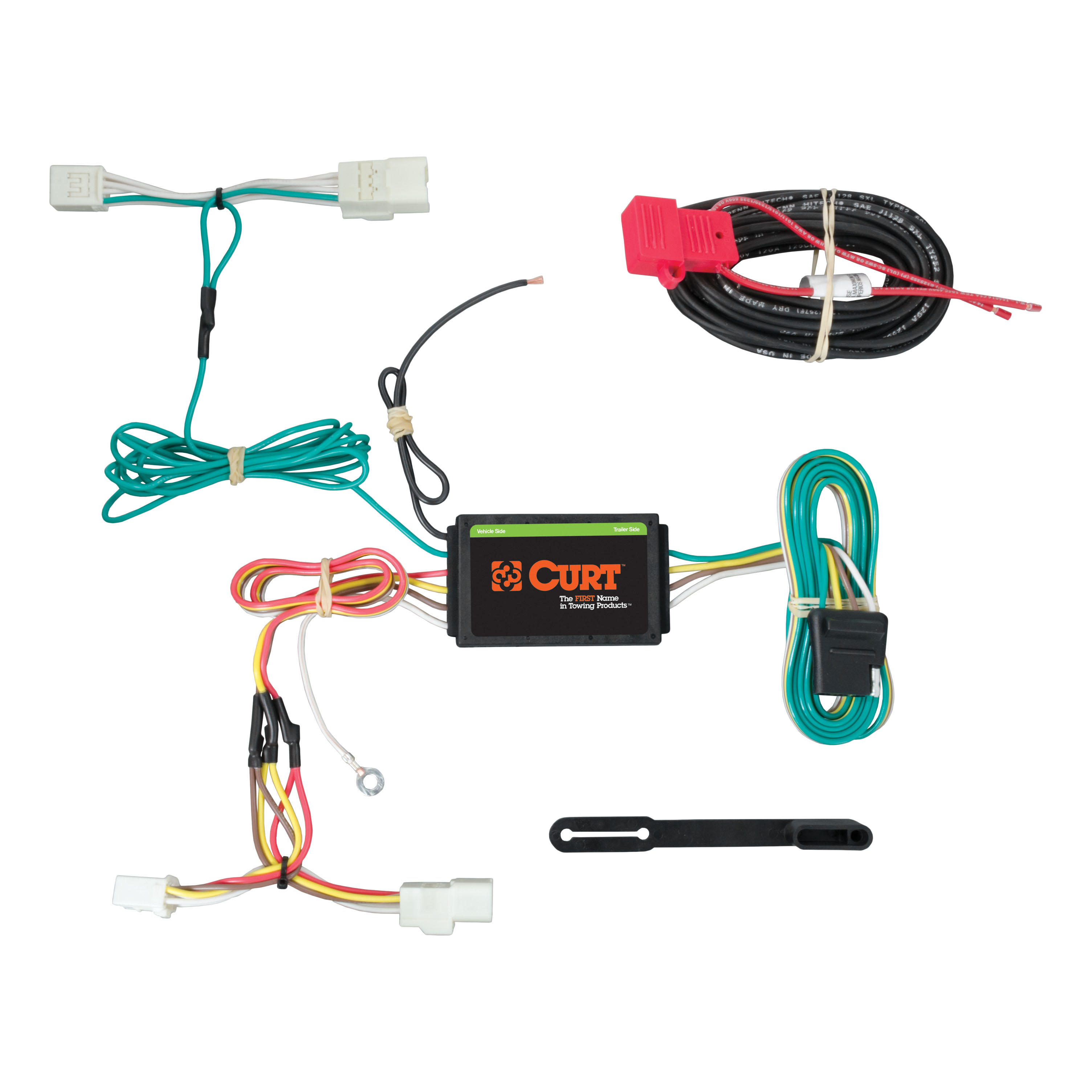CURT 56259 - Custom Wiring Harness, 4-Way Flat Output, Select Subaru WRX CURT 56259 - Custom Wiring Harness, 4-Way Flat Output, Select Subaru WRX
