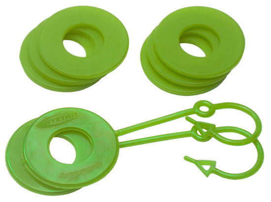 Daystar KU70061FG - D Ring Isolator Washer Locker Kit 2 Locking Washers and 6 Non-Locking Washers Florescent Green Daystar KU70061FG - D Ring Isolator Washer Locker Kit 2 Locking Washers and 6 Non-Locking Washers Florescent Green