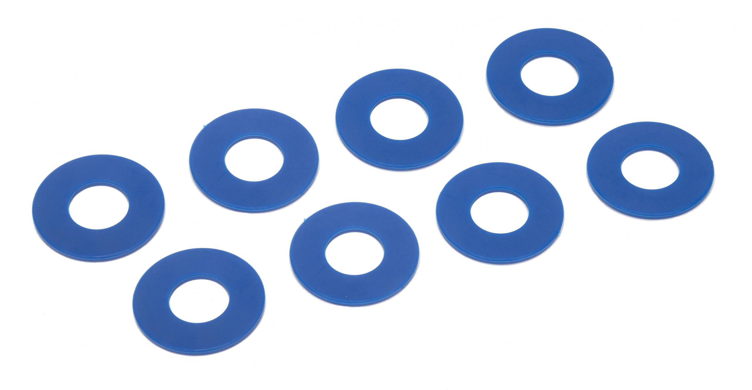 Daystar KU71074RB - D-RING / Shackle Washers Set Of 8 Blue Daystar KU71074RB - D-RING / Shackle Washers Set Of 8 Blue