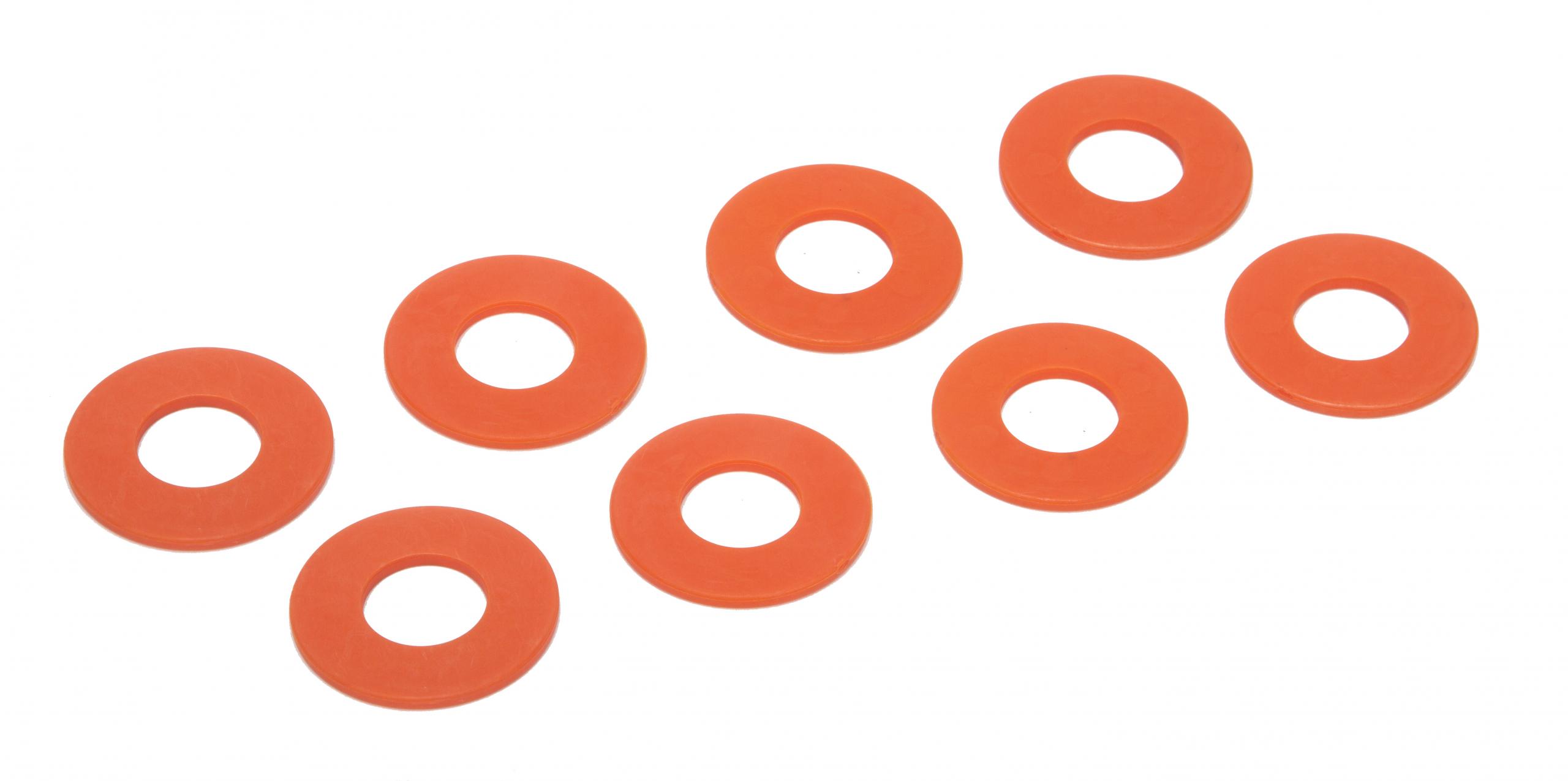 Daystar KU71074AG - D-RING / Shackle Washers Set Of 8 Orange Daystar KU71074AG - D-RING / Shackle Washers Set Of 8 Orange