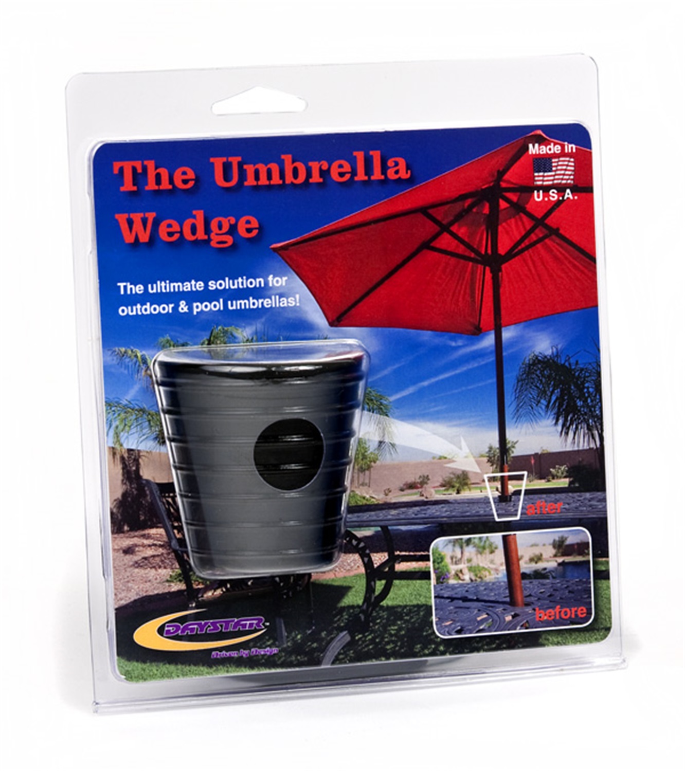 Daystar PA20255BN - Umbrella Wedge; Brown;