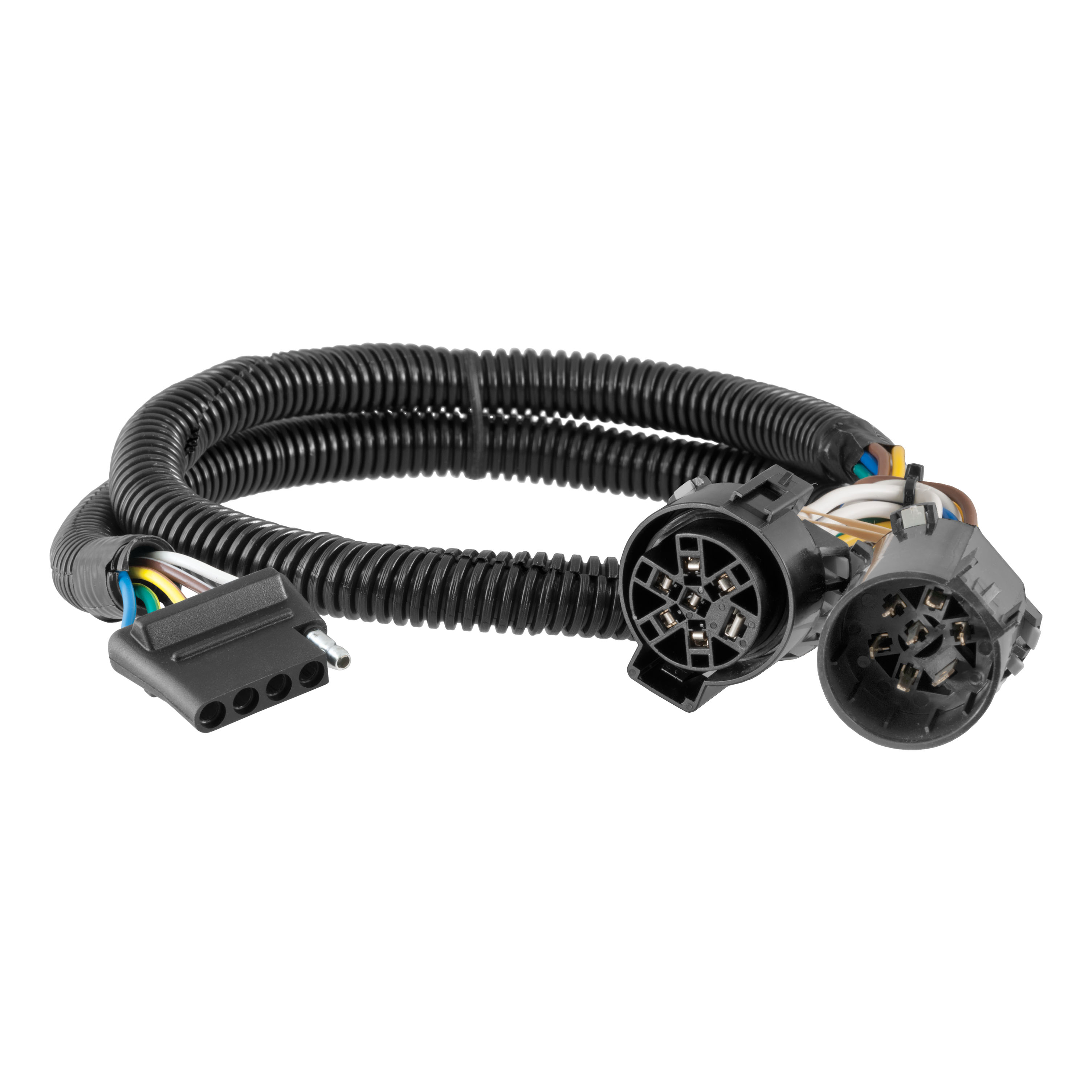 CURT 56584 - Replacement OE 5-Way Flat Socket (T's into USCAR)
