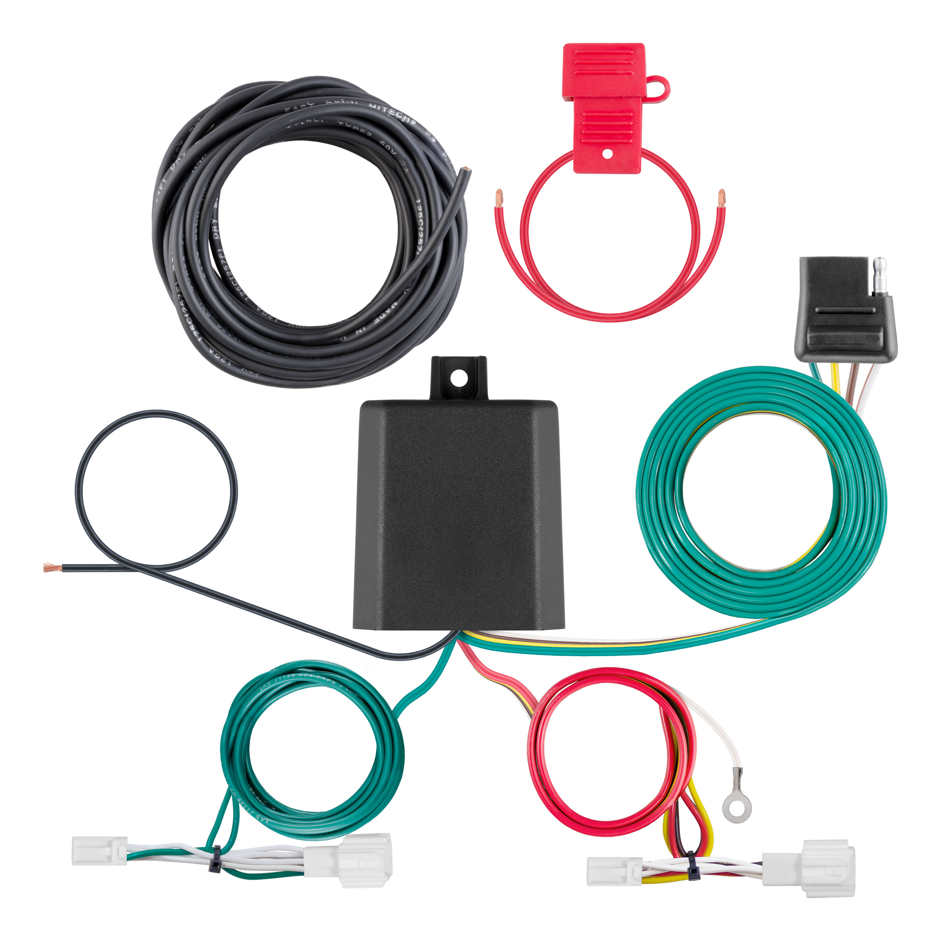 CURT 56482 - Custom Wiring Harness, 4-Way Flat Output, Select Mitsubishi Outlander Sport