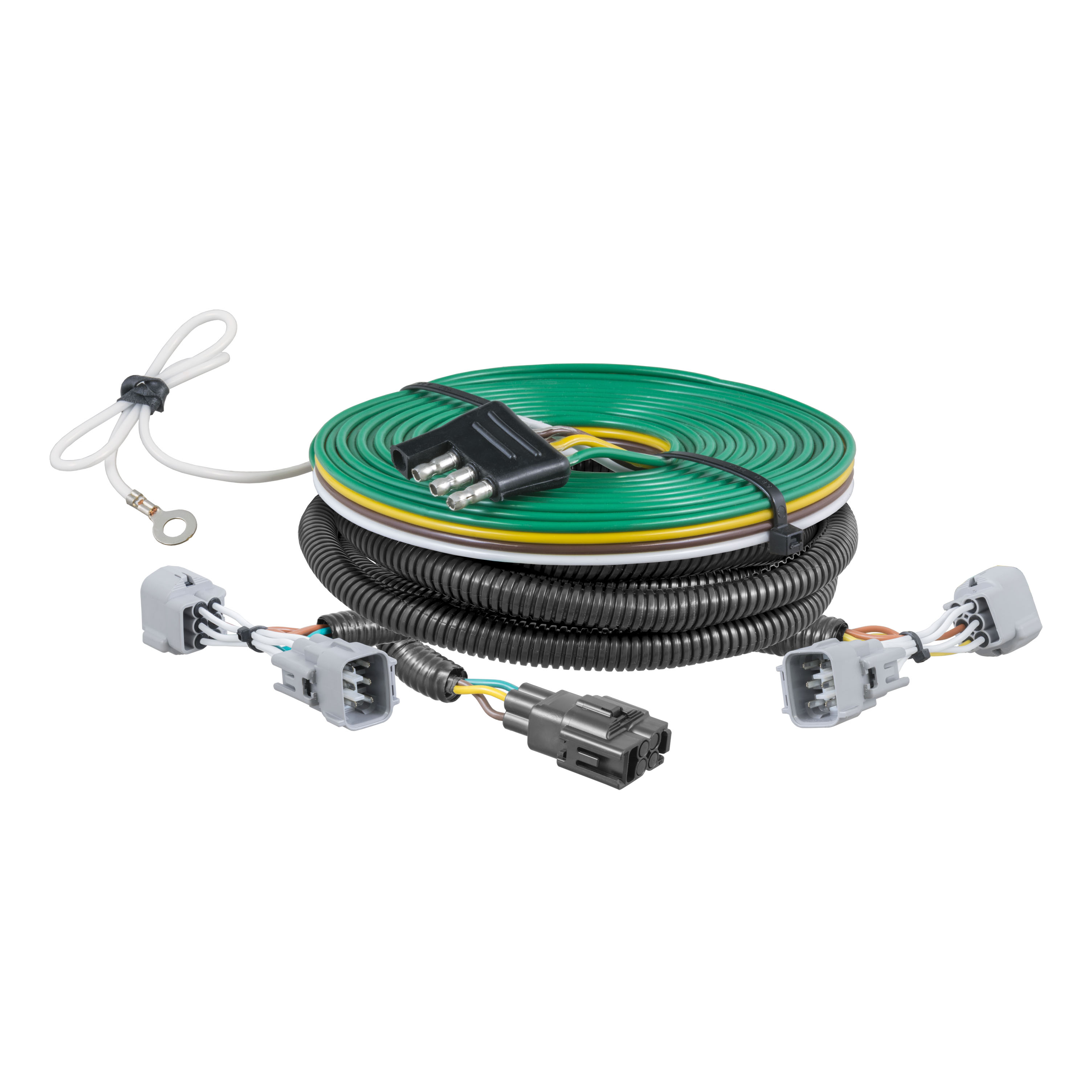 CURT 58909 - Custom Towed-Vehicle RV Wiring Harness, Select Jeep Cherokee