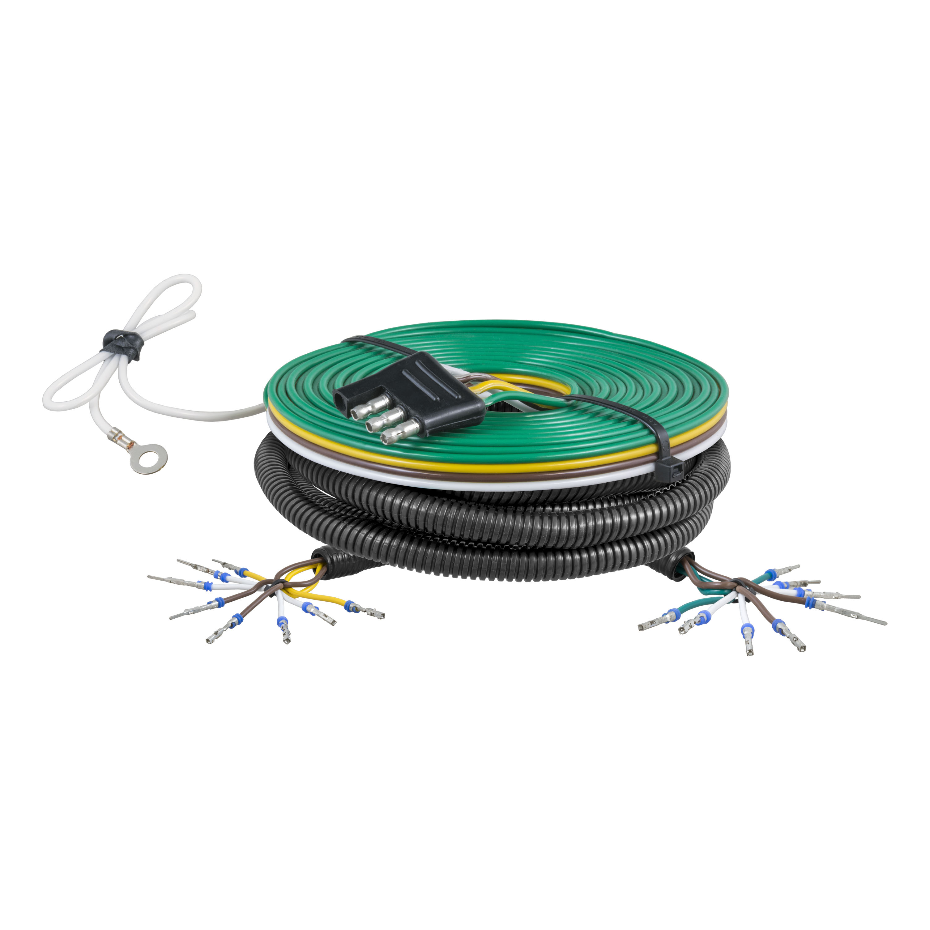 CURT 58925 - Custom Towed-Vehicle RV Wiring, Select Buick, Chevrolet, GMC, Oldsmobile SUVs