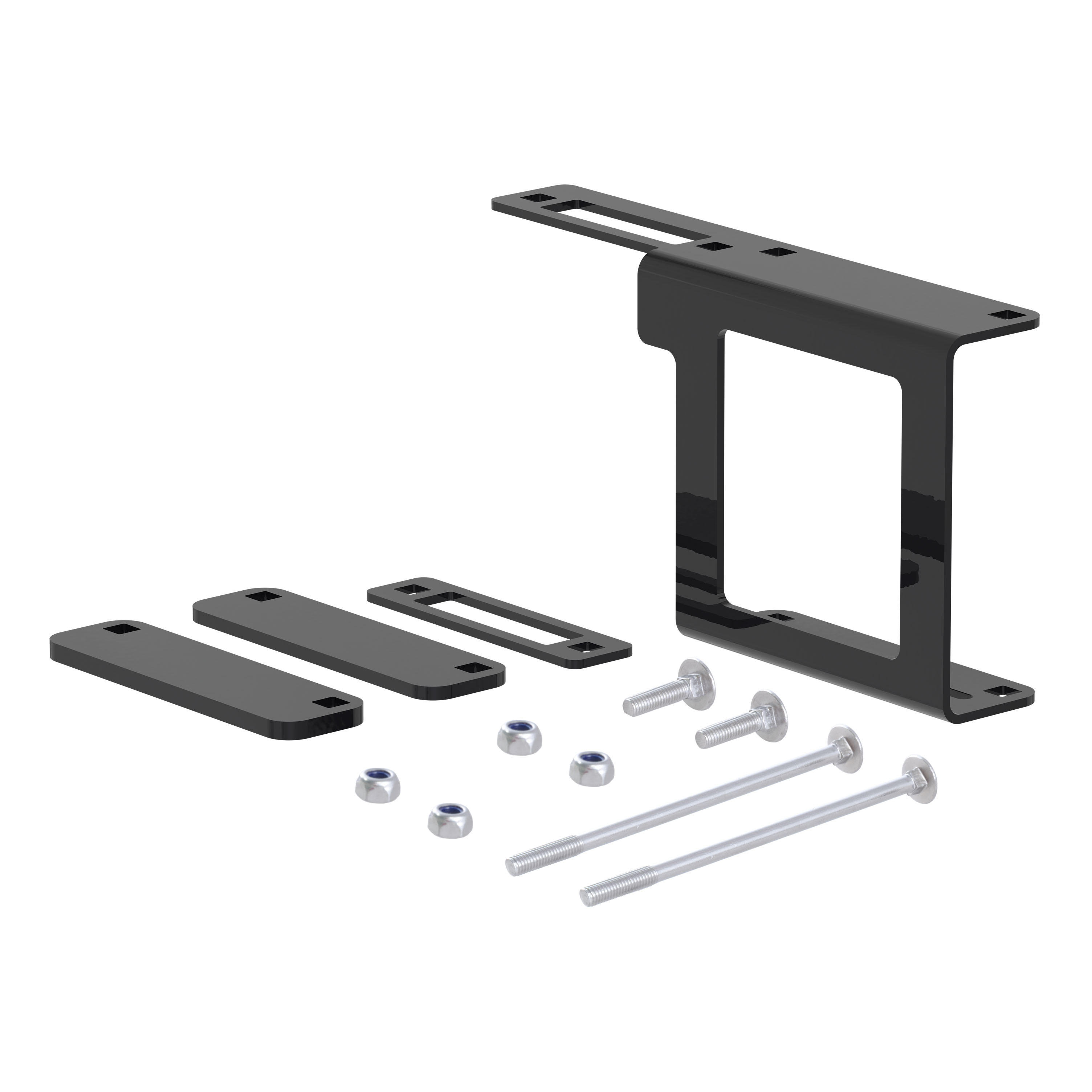 CURT 58001 - Easy-Mount Wiring Bracket for 4 or 5-Way Flat (2" Receiver)