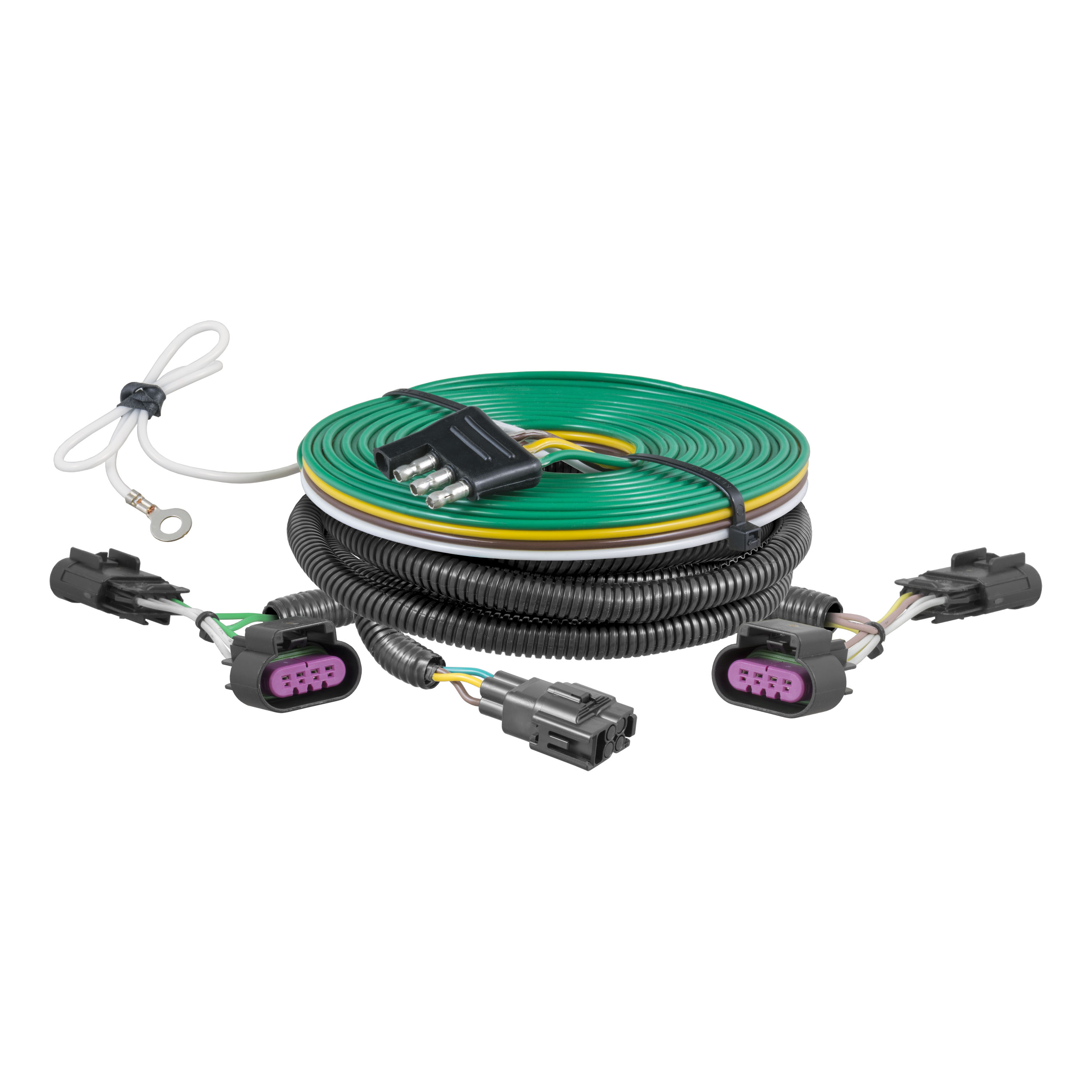 CURT 58957 - Custom Towed-Vehicle RV Wiring Harness, Select Dodge Durango