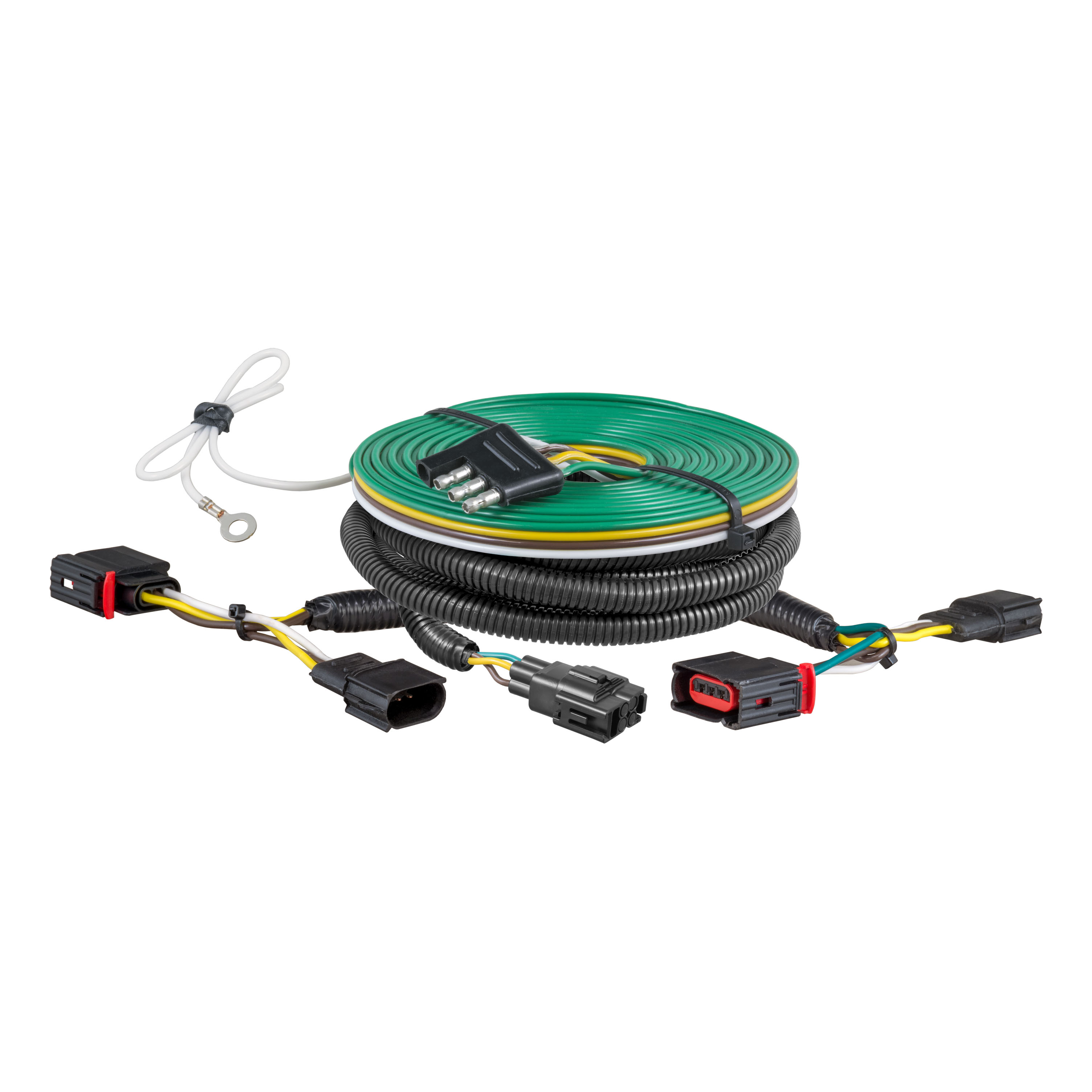 CURT 58959 - Custom Towed-Vehicle RV Wiring, Select Dodge Caliber, Durango, Jeep Patriot